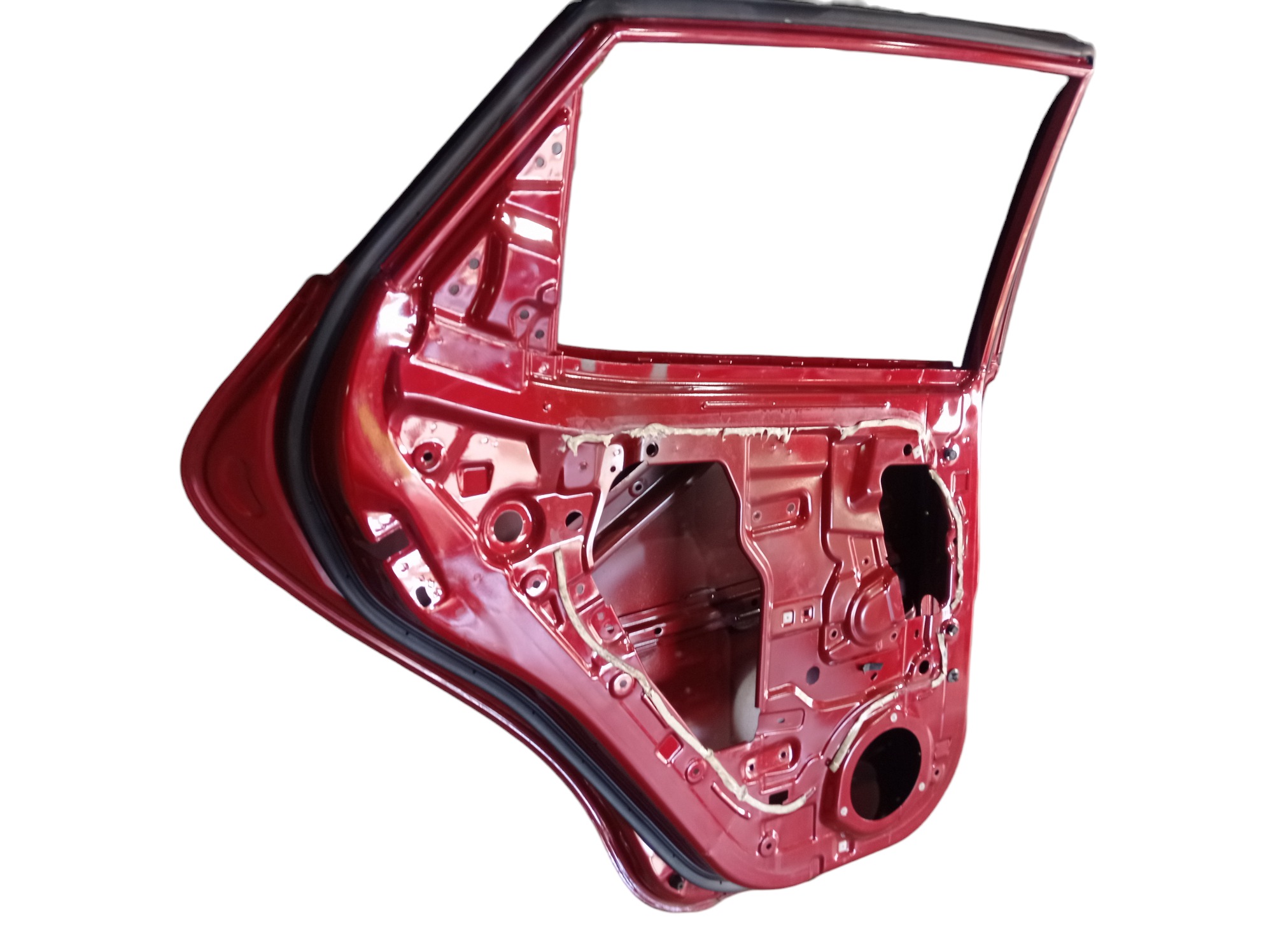 Porta Traseira Esquerda Jac T40 2019 V565  Traseira Esquerdo Vermelho 7