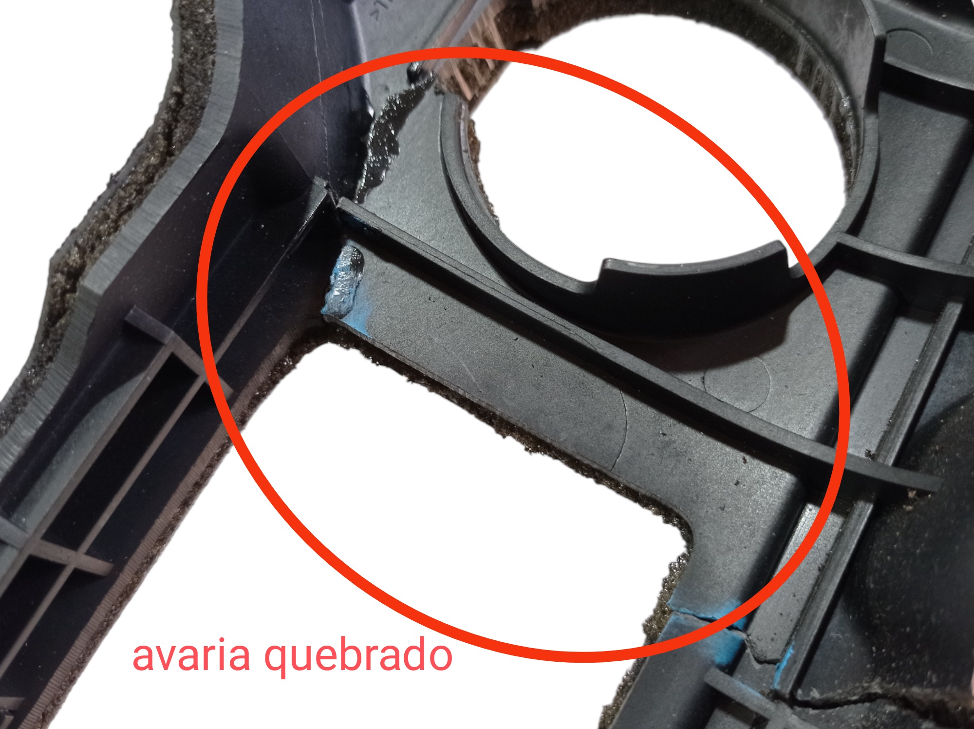 Moldura Difusor Ar Painel Range Rover Vogue 2008 V583 9