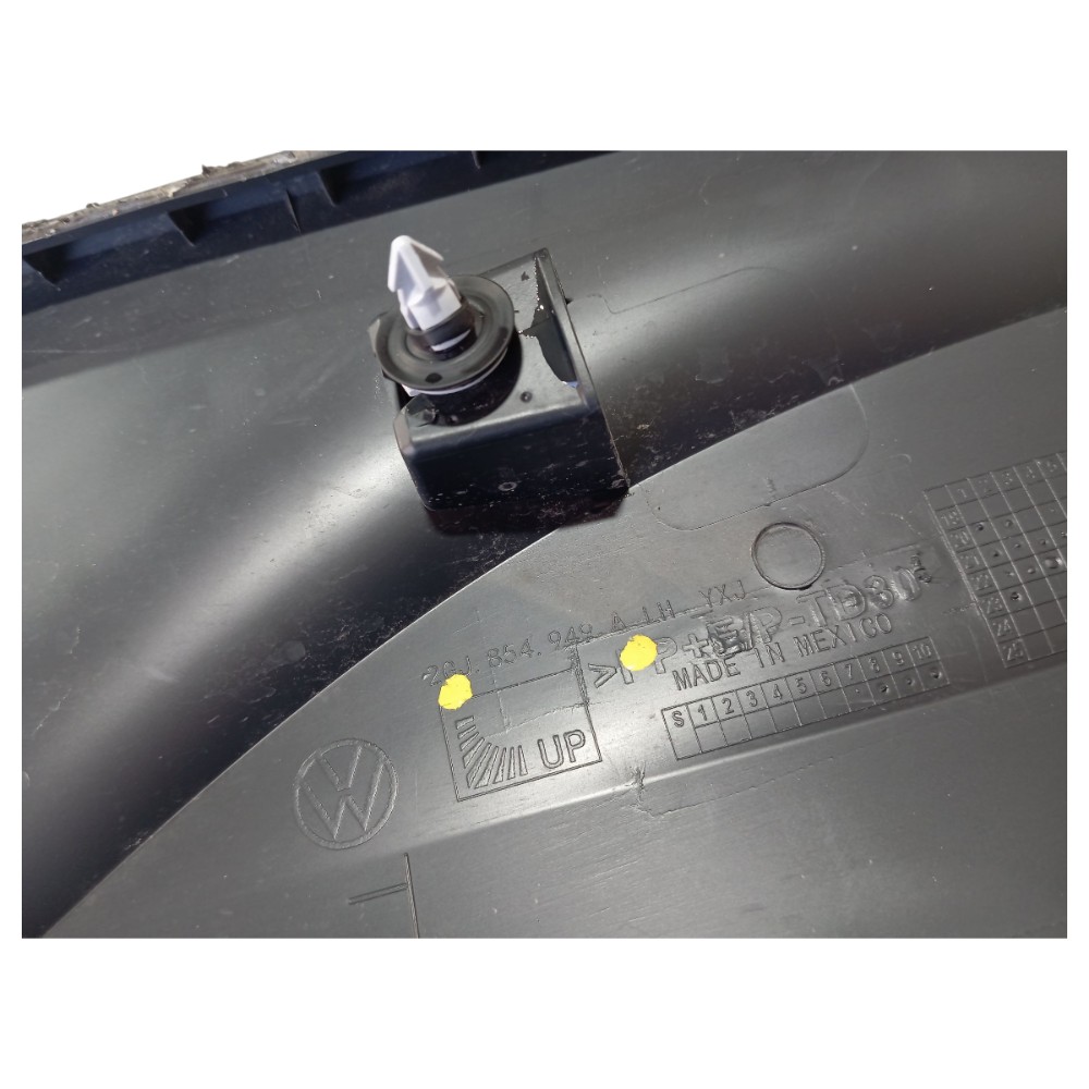 Moldura Porta Traseira Esq Vw Taos Highline 2022 2024 V655 5