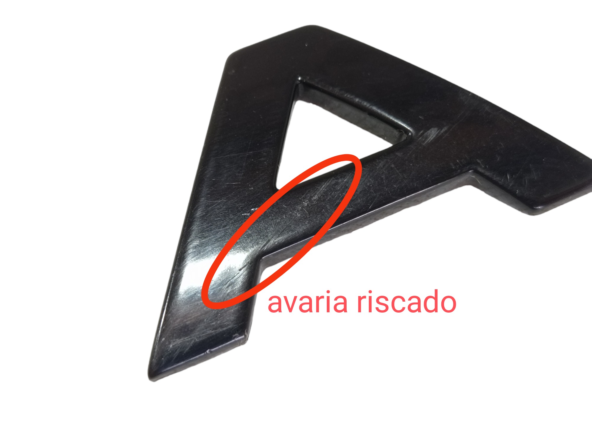 Letra A Capô Land Rover Range Rover Sport 2014 V573 Preto 8