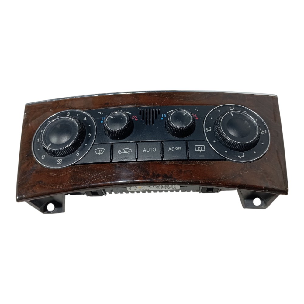 Comando Ar Condicionado Mercedes C180 2002 2007 V661 8