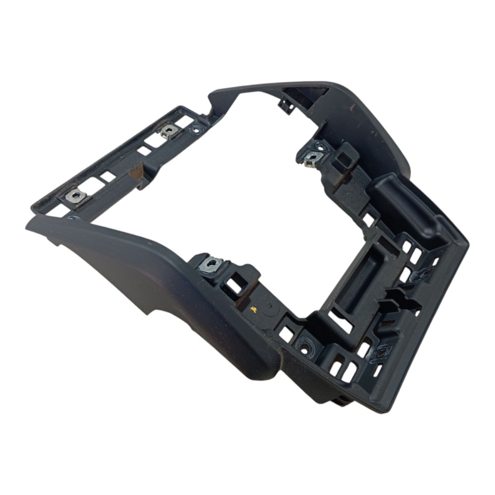 Moldura Multimida Radio Painel Renault Zoe 2022 2023 V639 Preto 2