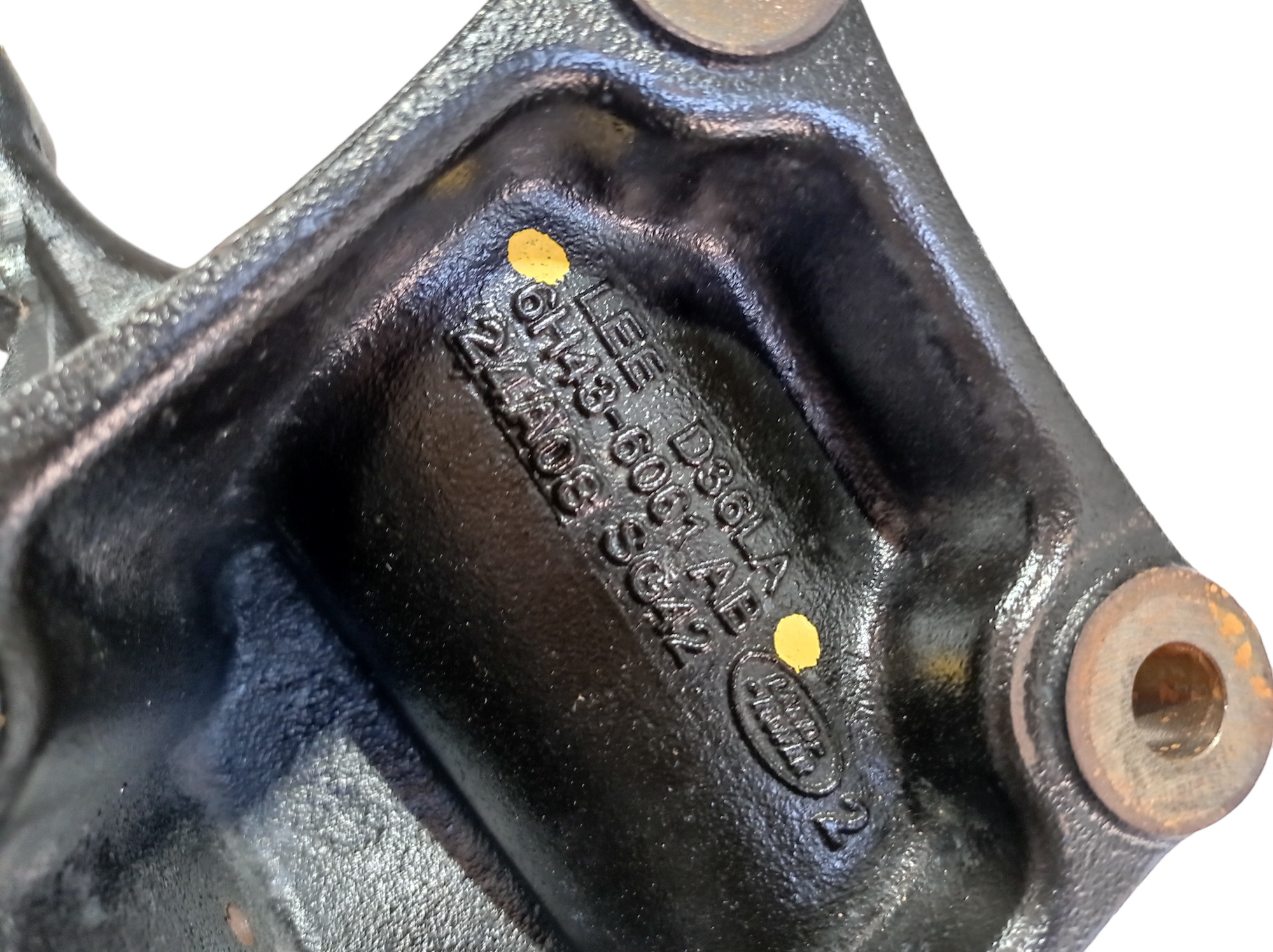 Suporte Coxim Esquerdo Motor Range Rover Vogue 2008 V583 7