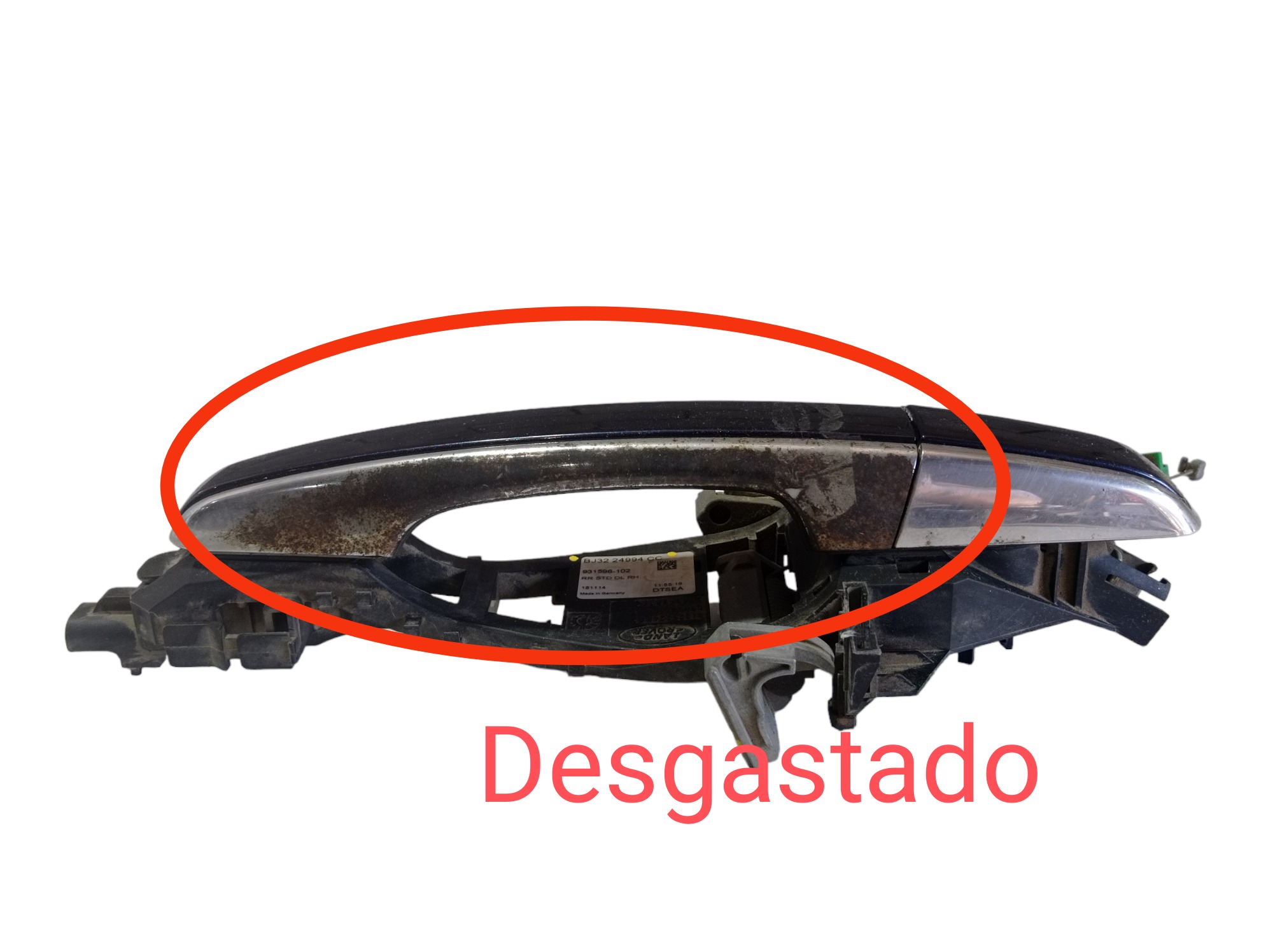 Maçaneta Externa Traseira Direita Evoque 2015 V600 Traseira 3