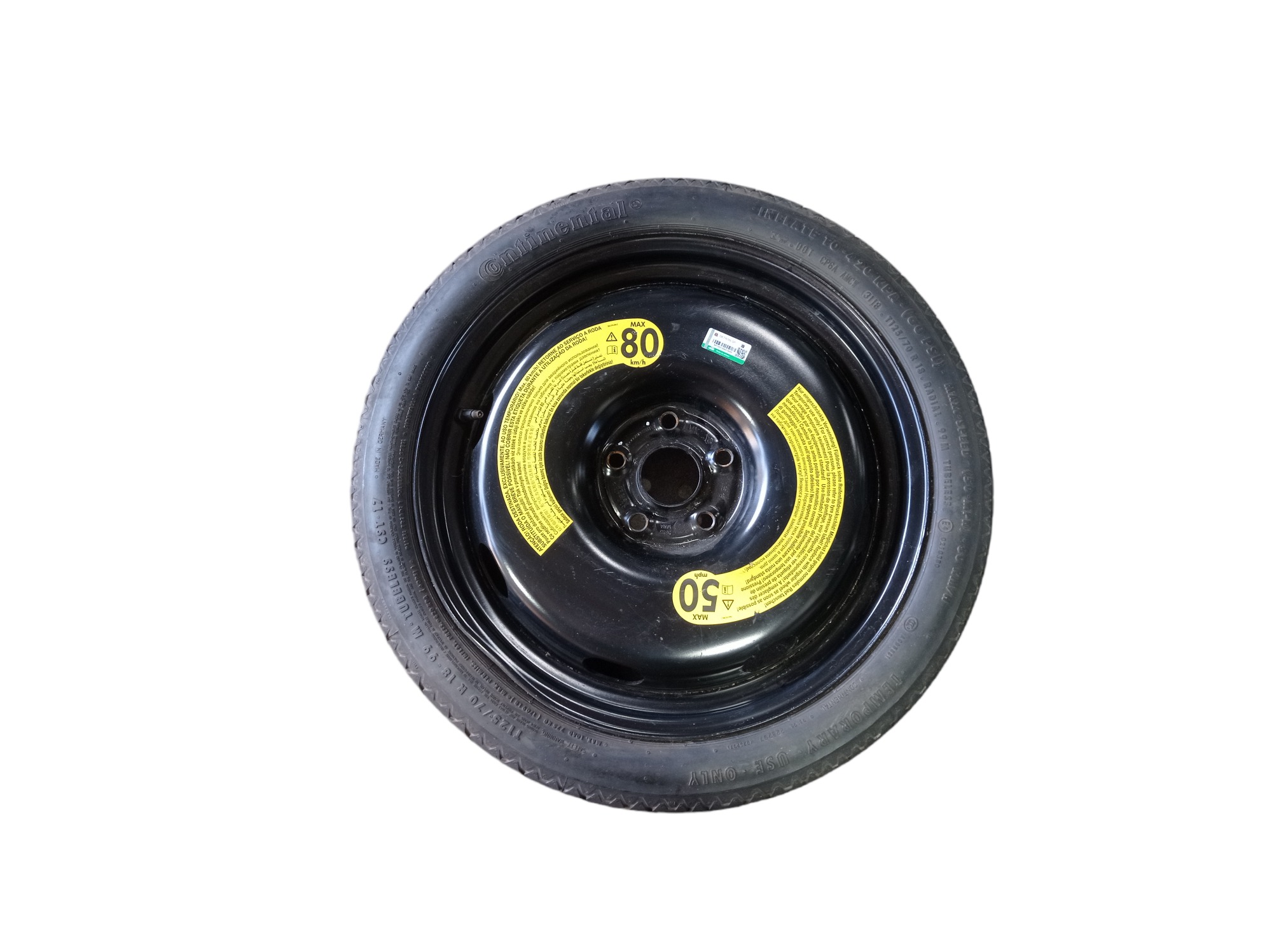Roda Estepe Aro 18 Volkswagen Golf Gti 2019 V563