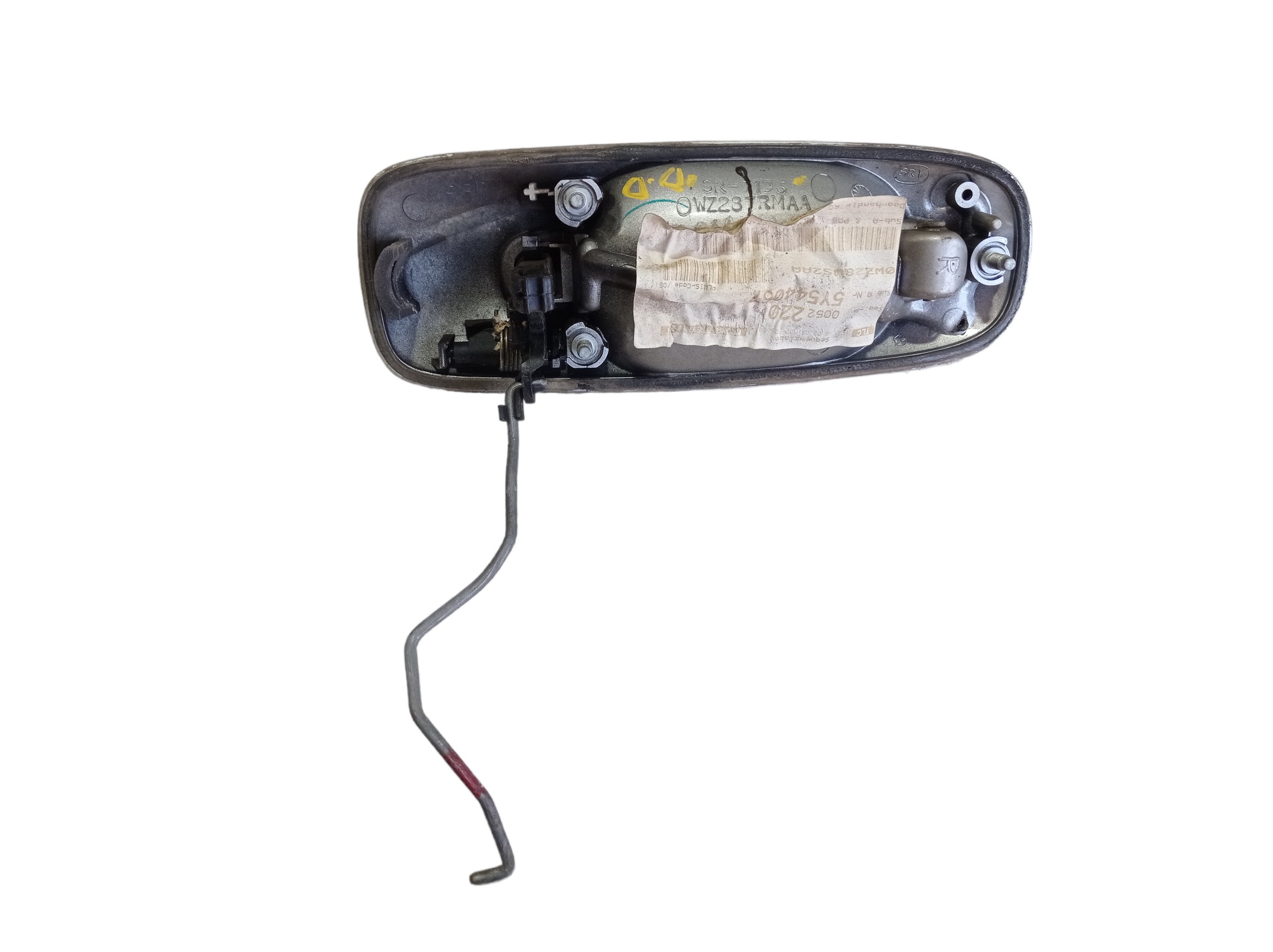 Maçaneta Ext Porta Dianteira Direita Grand Caravan 2005 V586 Cinza Dianteira 3