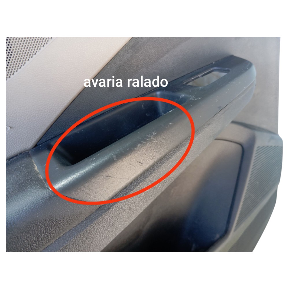 Forro Porta Traseira Esque Vw Taos Highline 2022 2024 V655 2