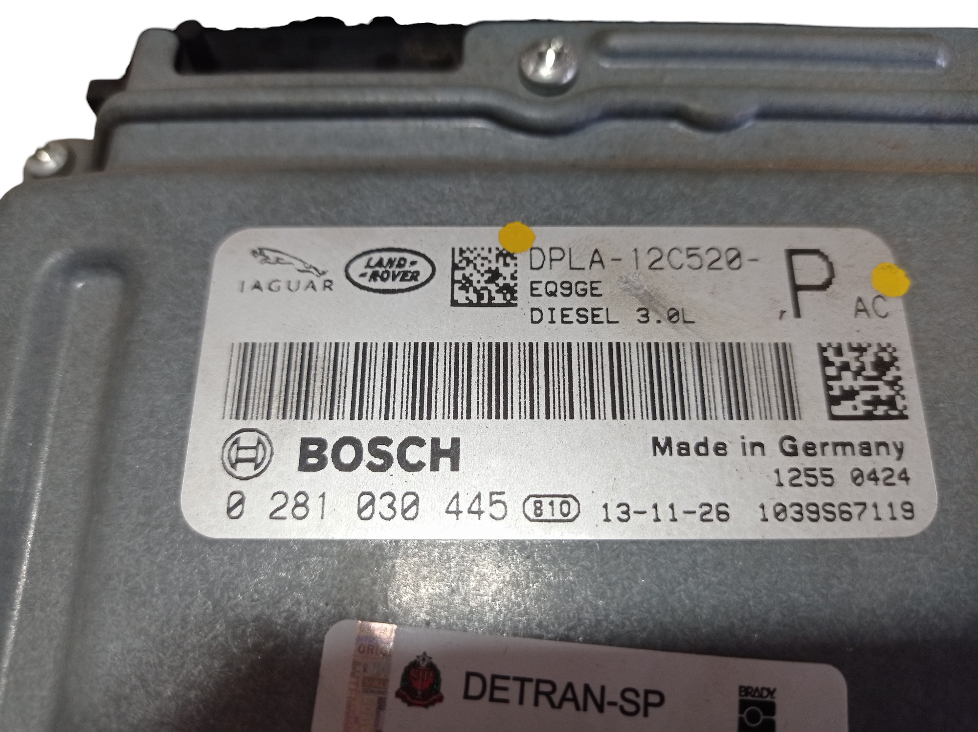 Módulo Injeção Eletrônica Range Rover Sport 2014 3.0 V592 7