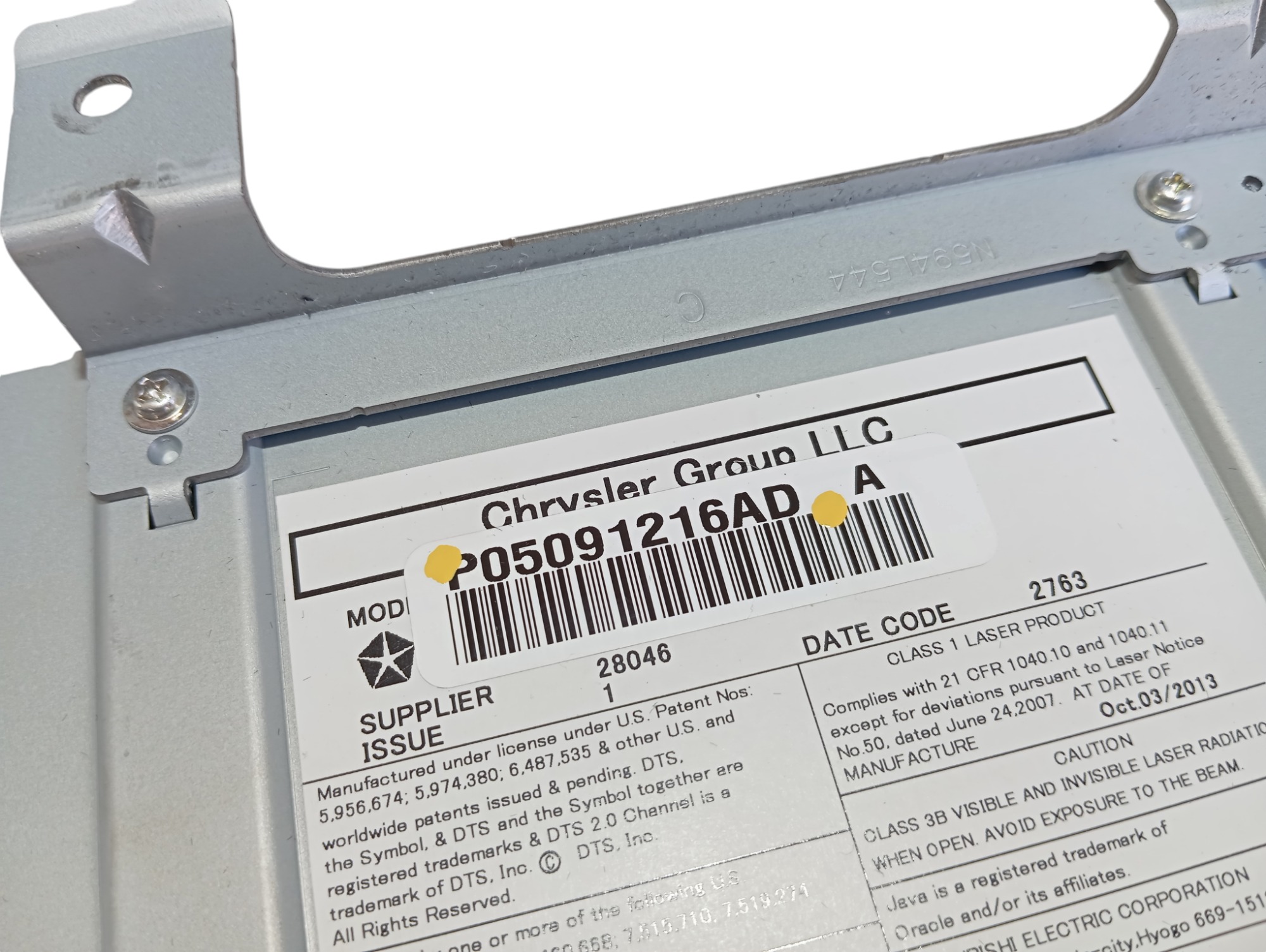 Display Cd Jeep Grand Cherokee 3.6 2014 V604 7