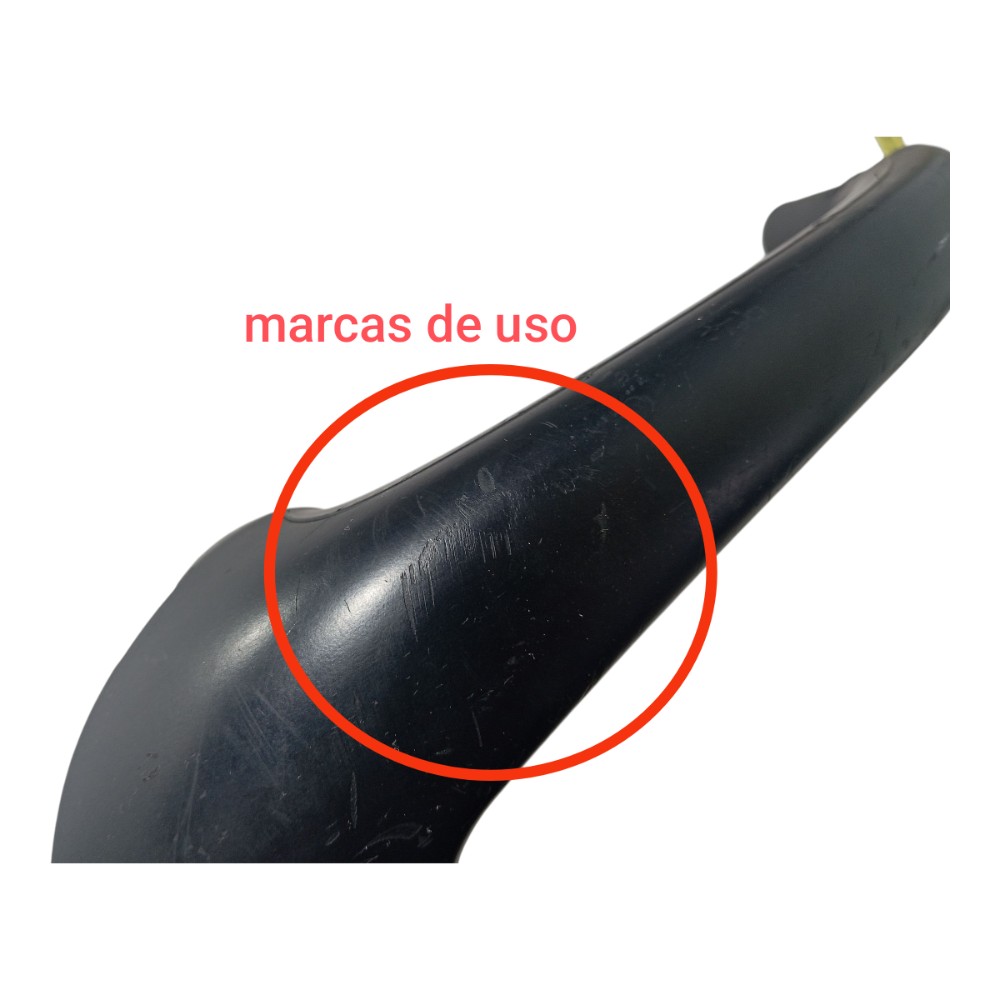 Alça Forro Porta Trase Direita Mercedes C180 2002 2007 V661 Preta 6