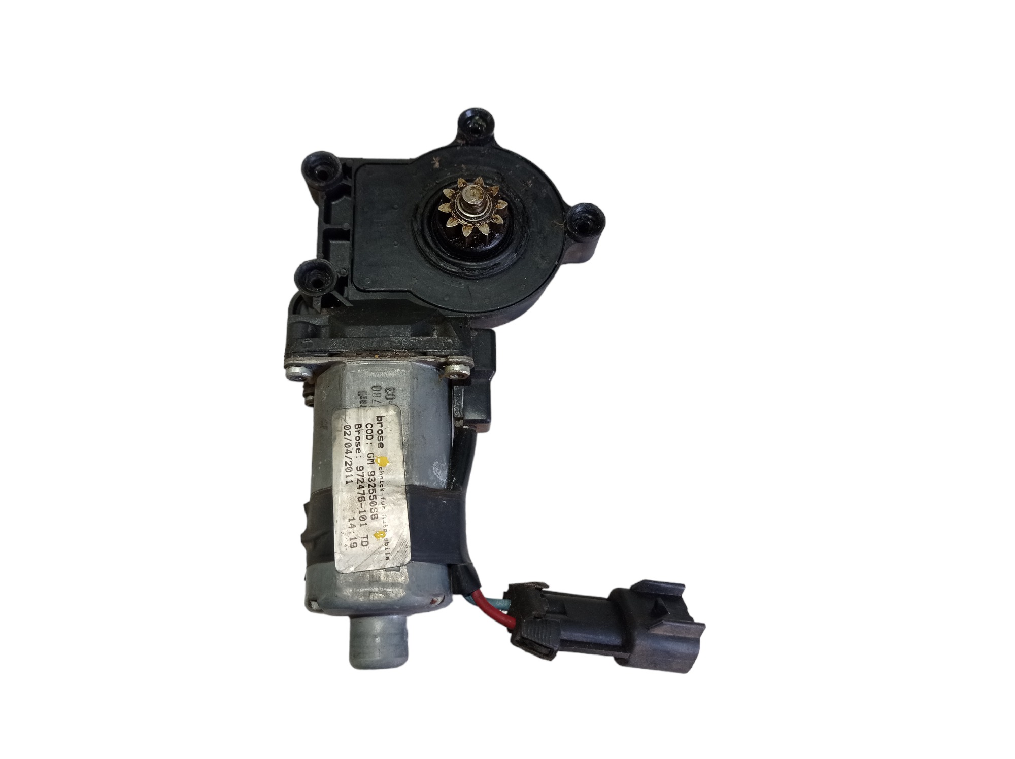 Motor Máquina Vidro Porta Traseira Direita Gm Astra 11 V480 4