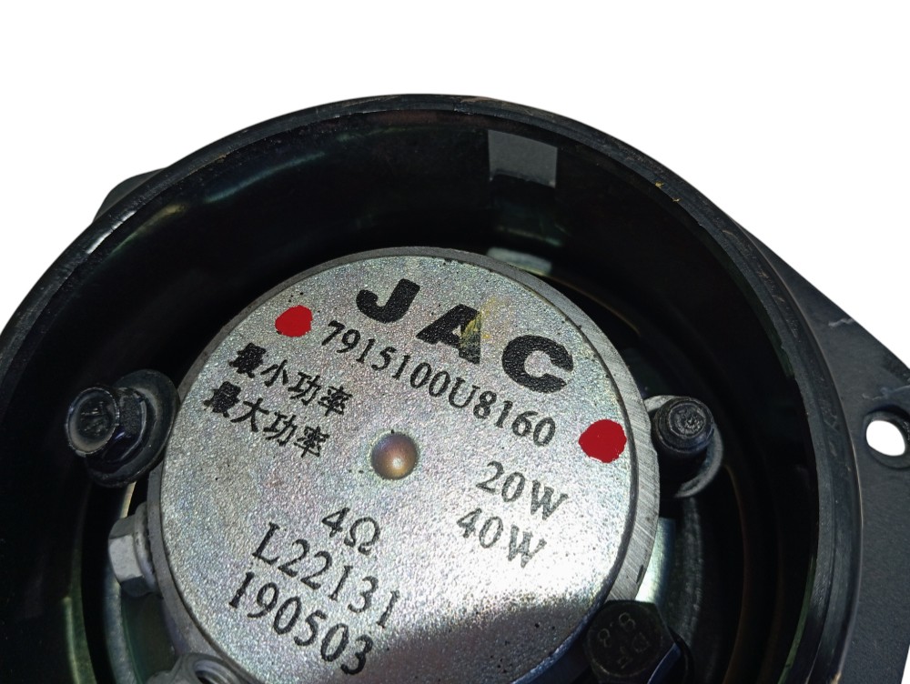 Alto Falante Porta Diant Esquerda Jac Iev40 2020 V615 Preto 4