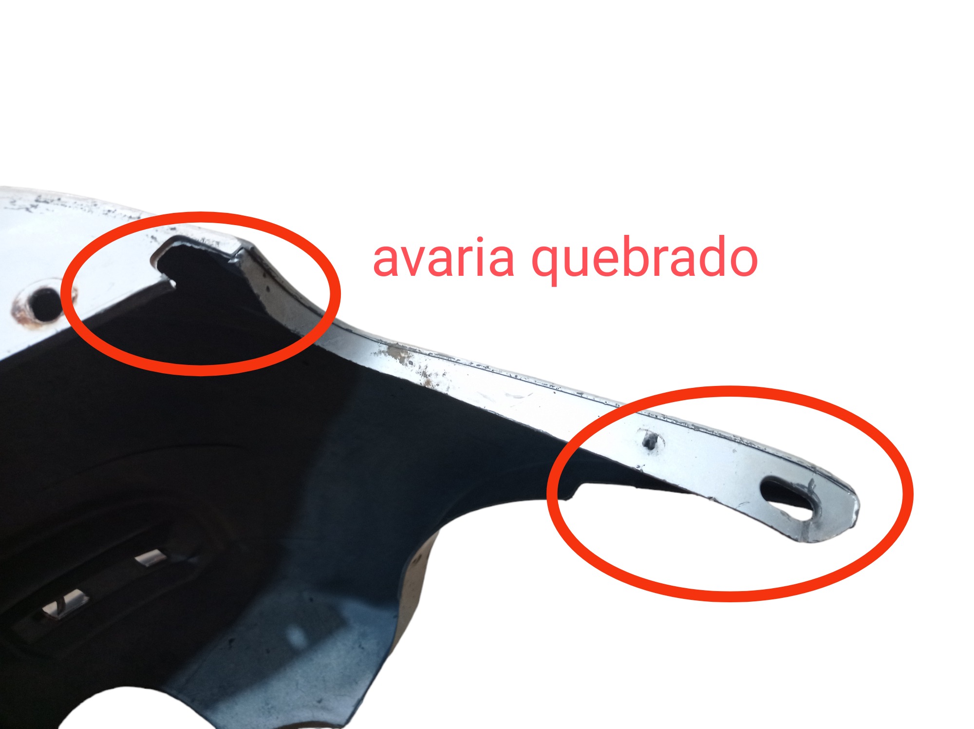 Parachoque Traseiro Fiat Palio 2009/10 735333843 V179 Cinza 5