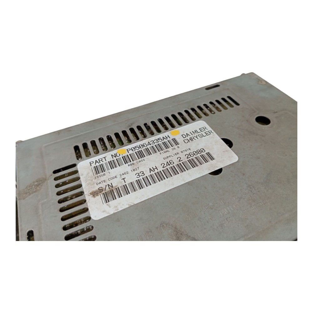 Rádio Chryler Grand Caravan 2003 V578 7