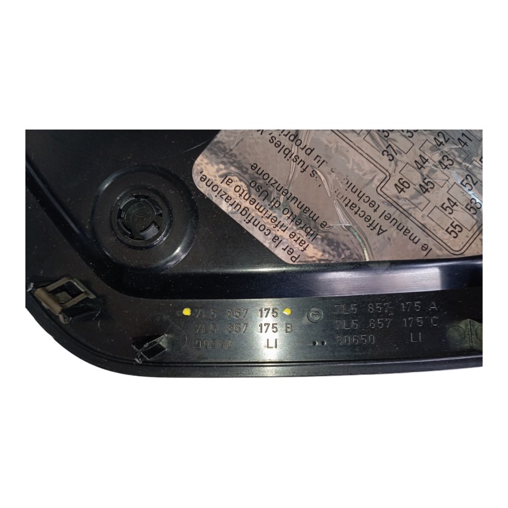Acabamento Painel Esquerdo Porsche Cayenne 2003 V371 5