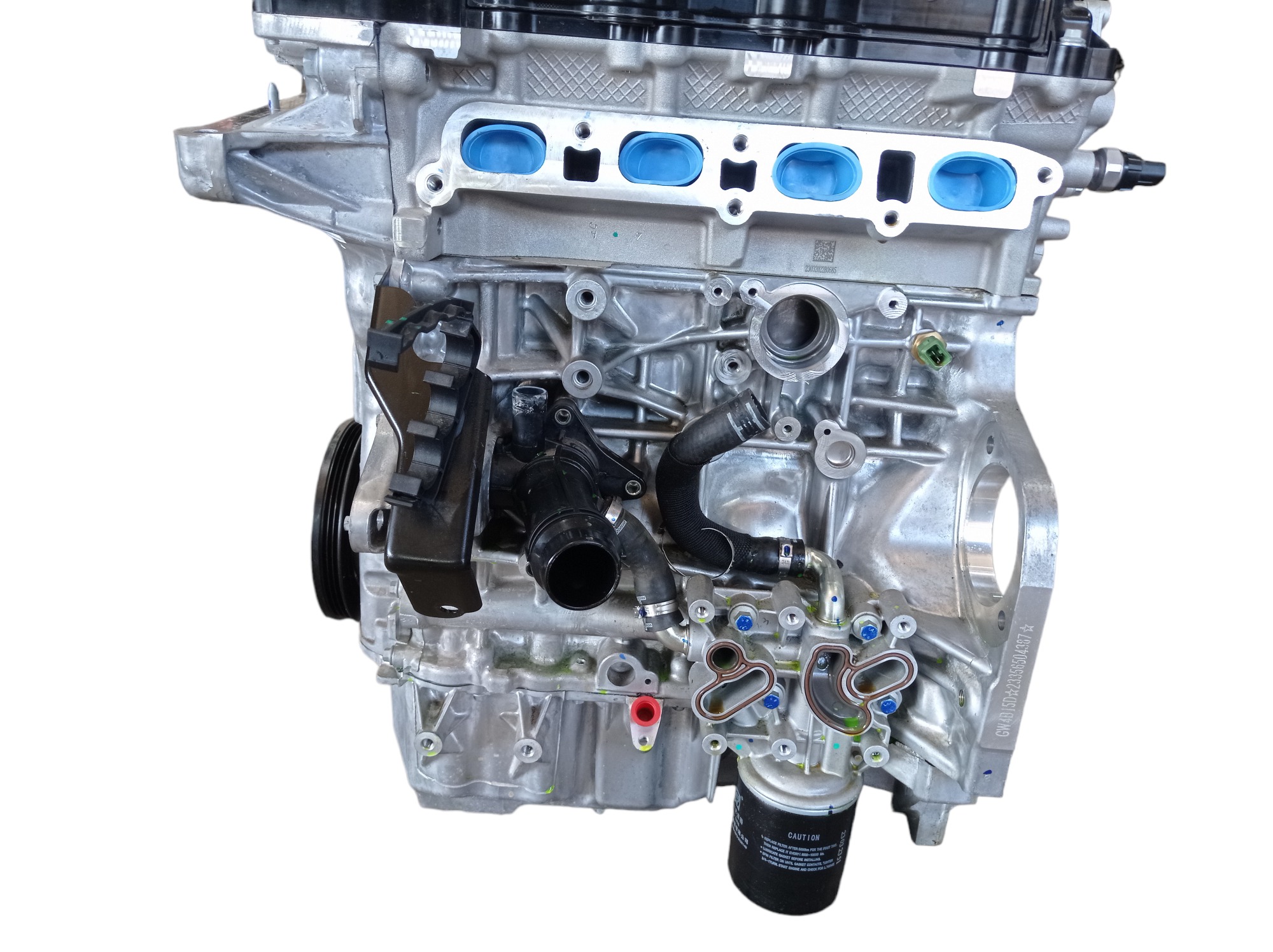 Motor Parcial Gwm Haval H6 Gt 1.5 Híbrido 2024 3 Mil Km V598 10
