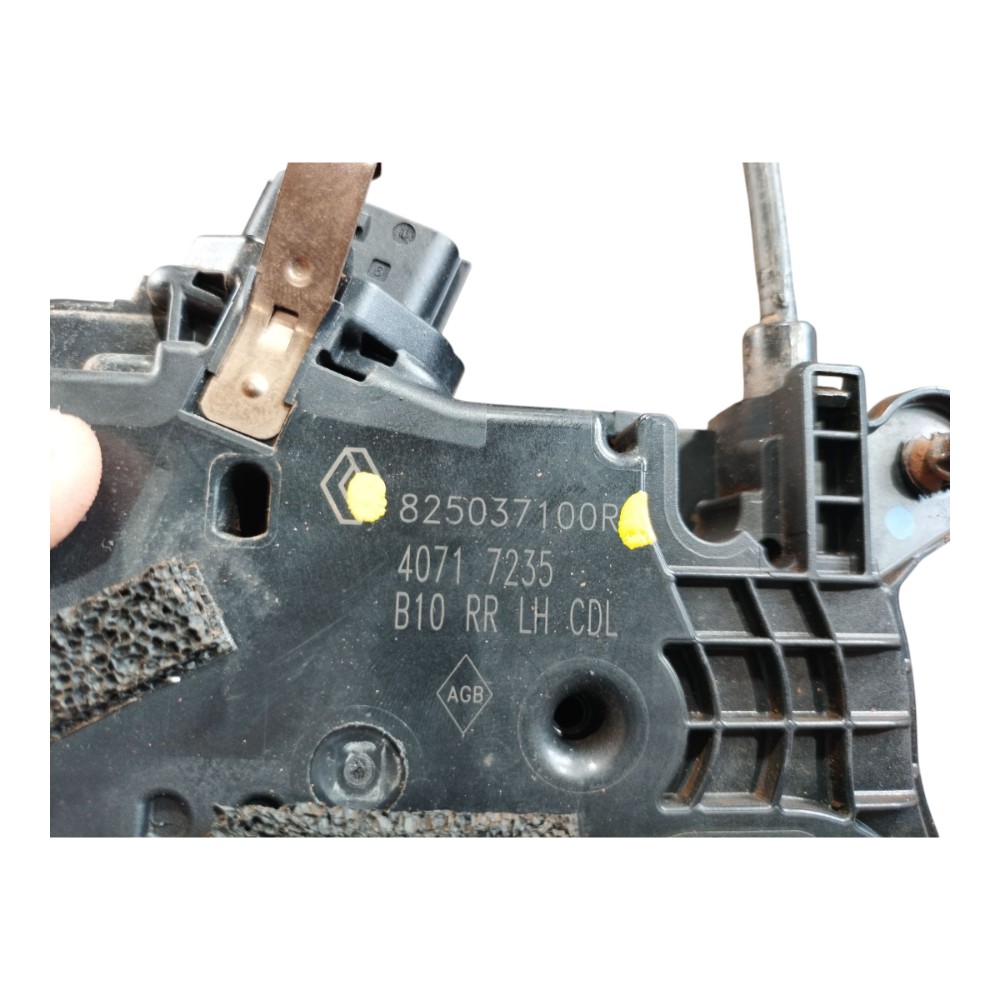 Fechadura Porta Traseira Esquerda Renault Zoe 2022 2023 V639 9
