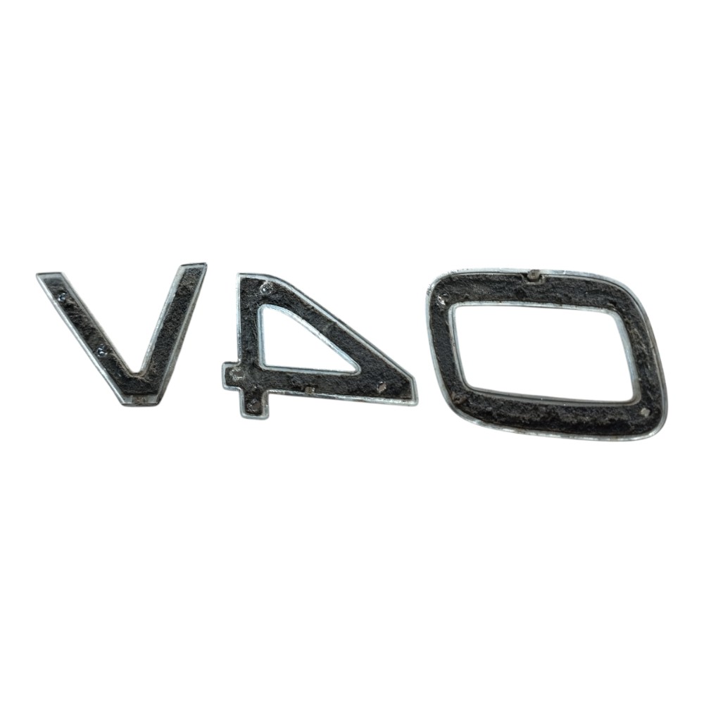 Emblema Tampa Traseira Volvo V40 T3 2013 2019 V652 7