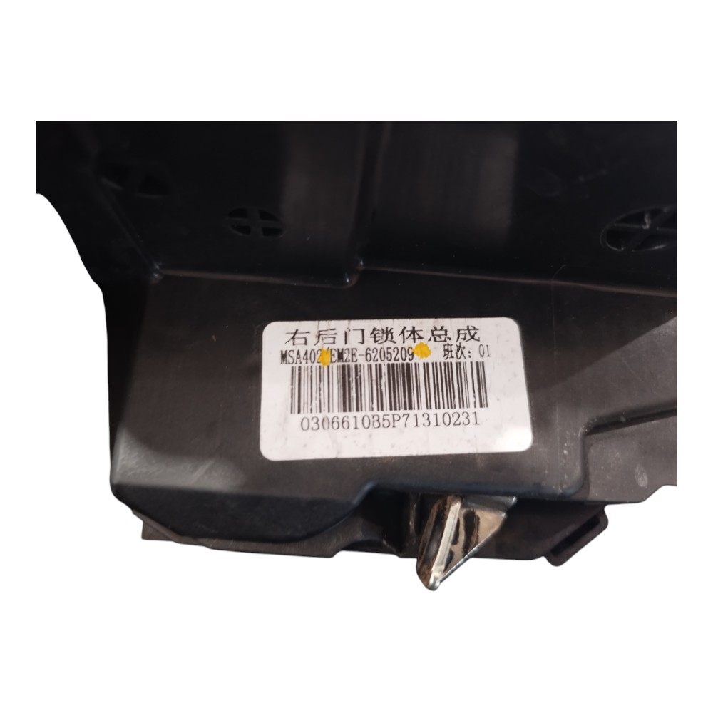 Fechadura Porta Traseira Direita Byd Dolphin Gs 2024 25 V628 9