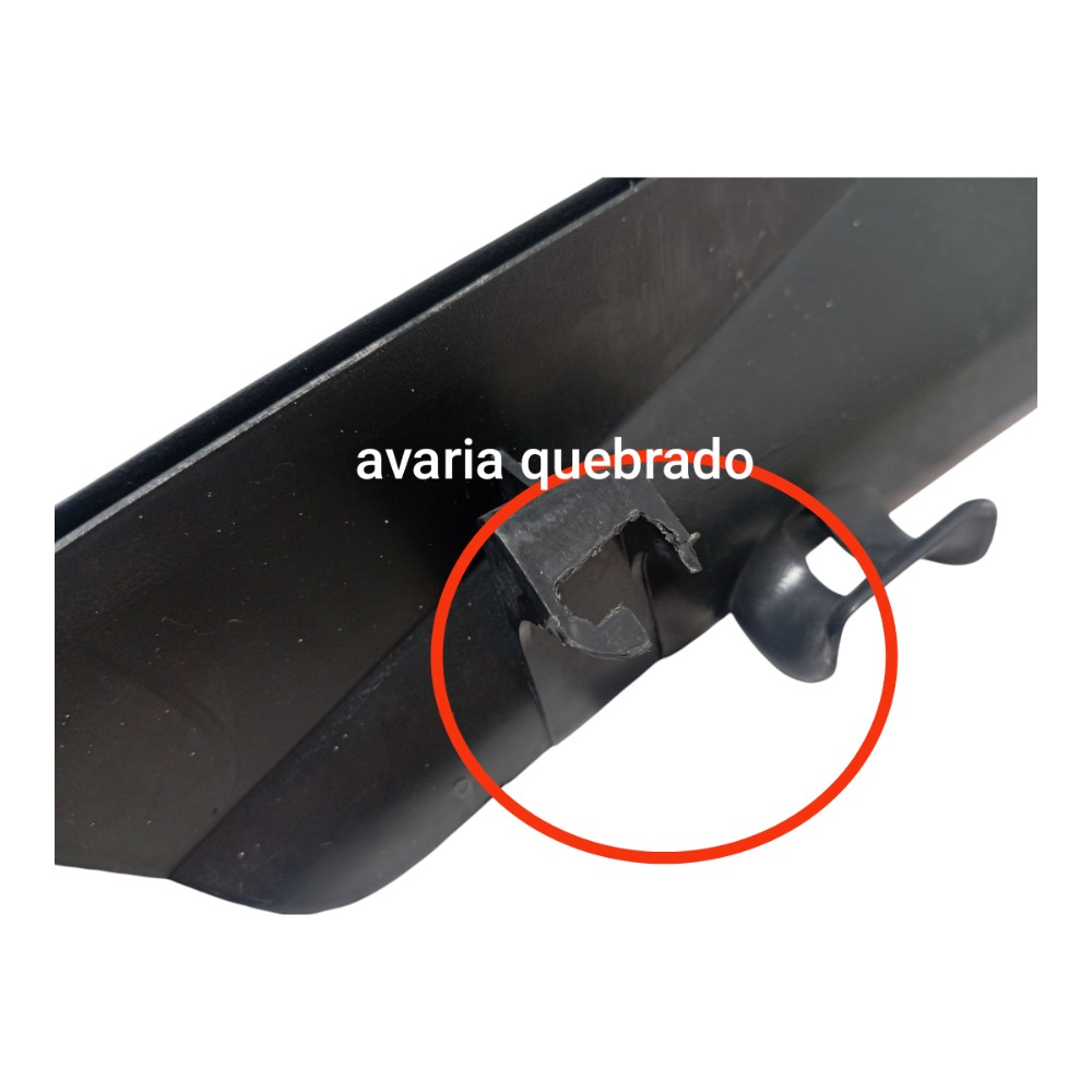 Churrasqueira Infe Parabrisa Mercedes C180 2002 2007 V661 Preto 4