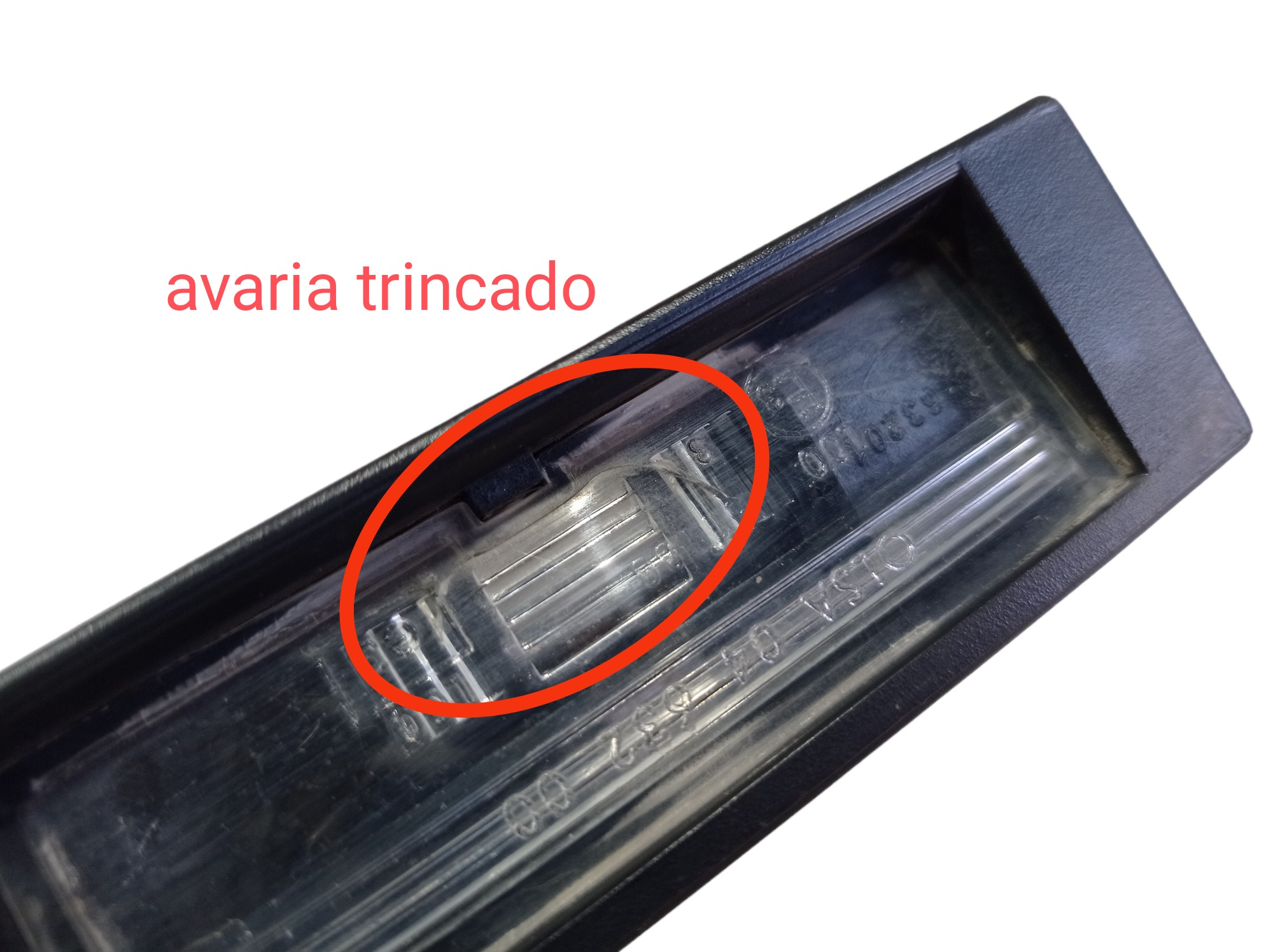 Luz De Placa Fiat Idea Adventure 2014 51793060 V355 8