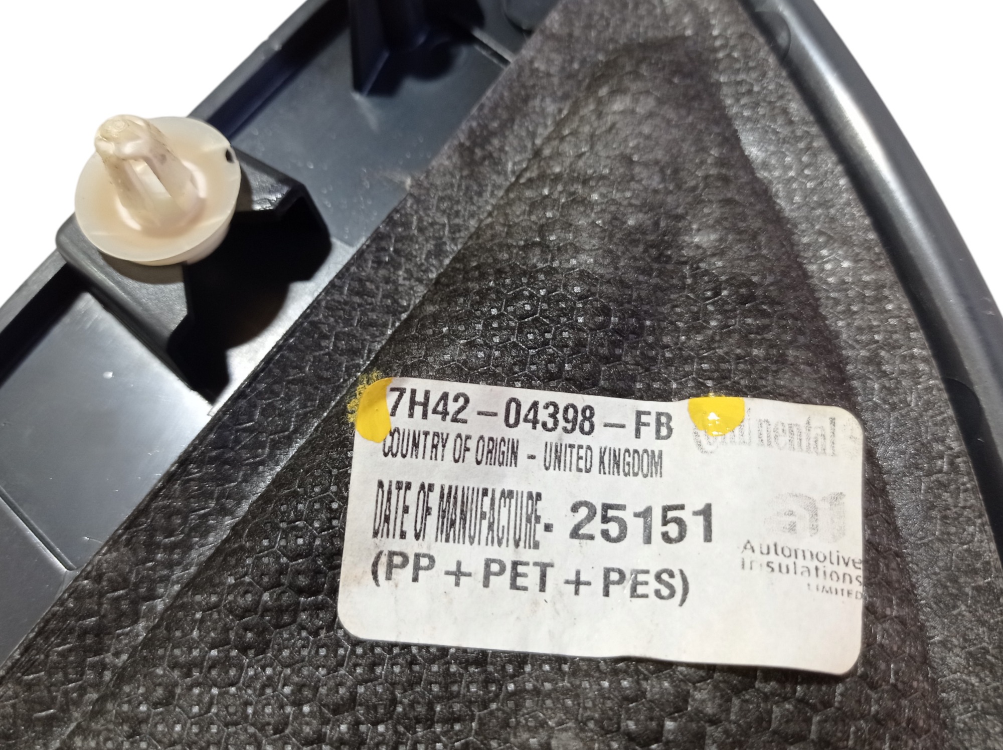 Acabamento Esquerdo Painel Range Rover Vogue 2008 V583 7