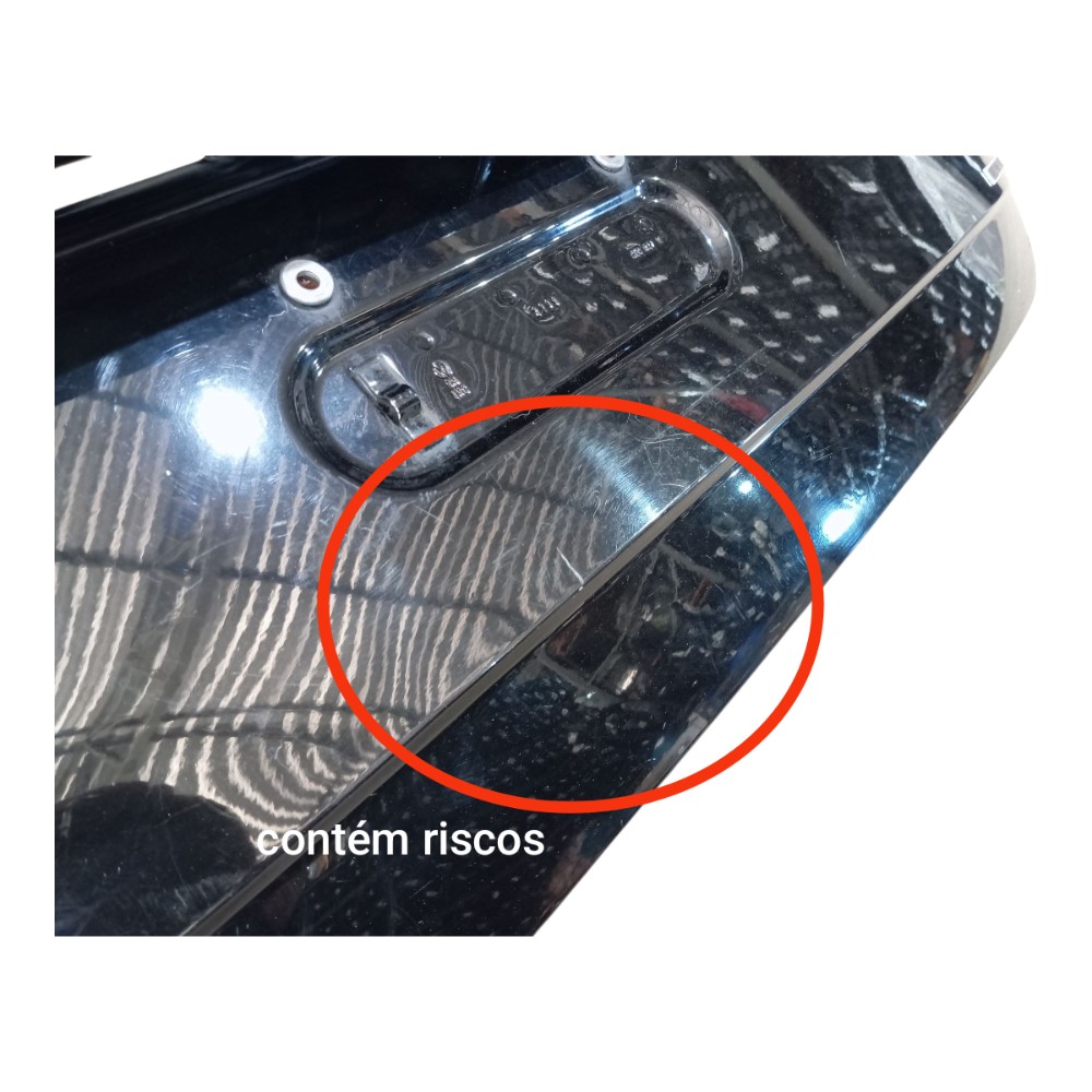 Tampa Traseira Portamalas Vw Virtus 2018 A 2022 V657 Preto 8