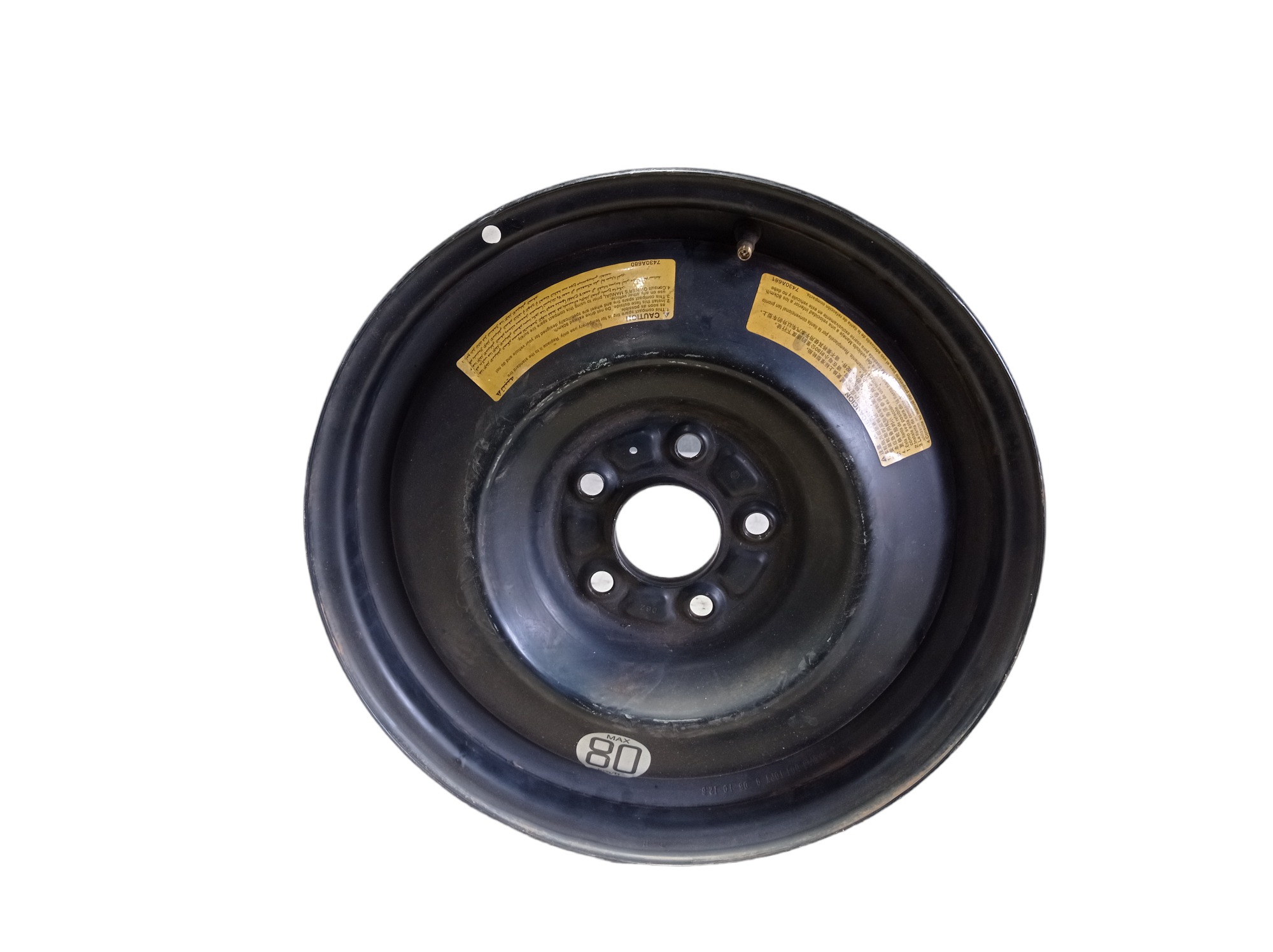 Roda Estepe Aro 16 Mitsubishi Asx 2012 V332
