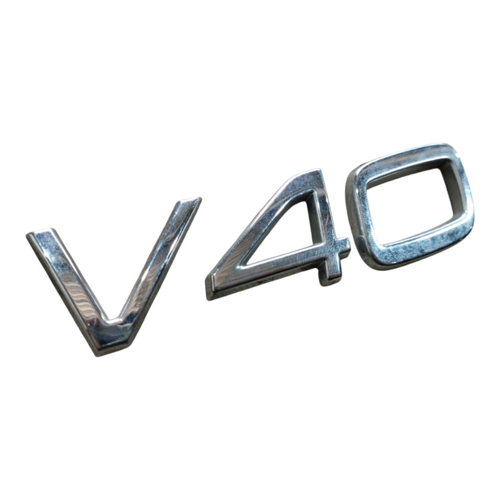 Emblema Tampa Traseira Volvo V40 T3 2013 2019 V652 4