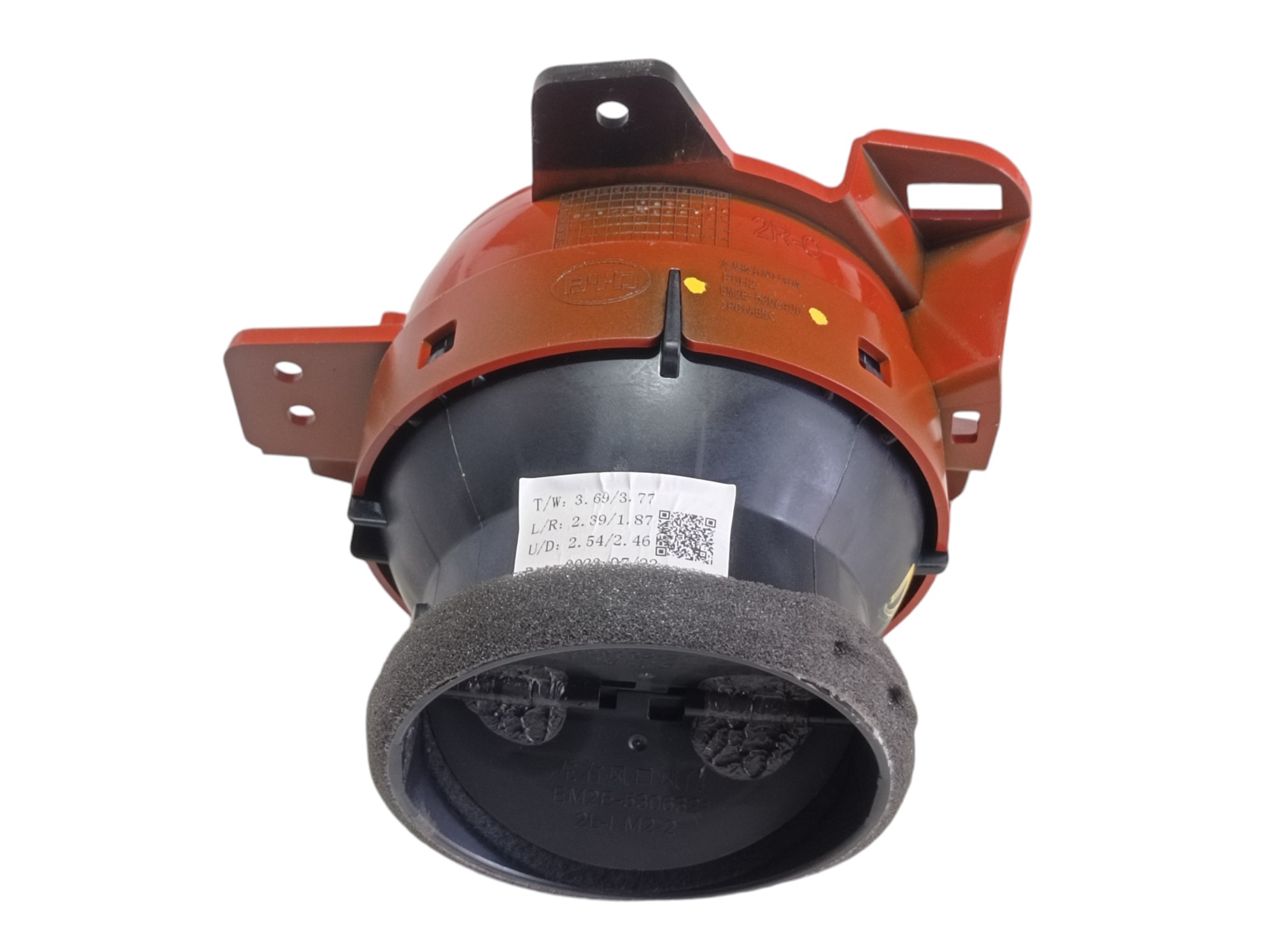 Difusor Ar Direito Painel Byd Dolphin Gs 2024 2025 V596 5