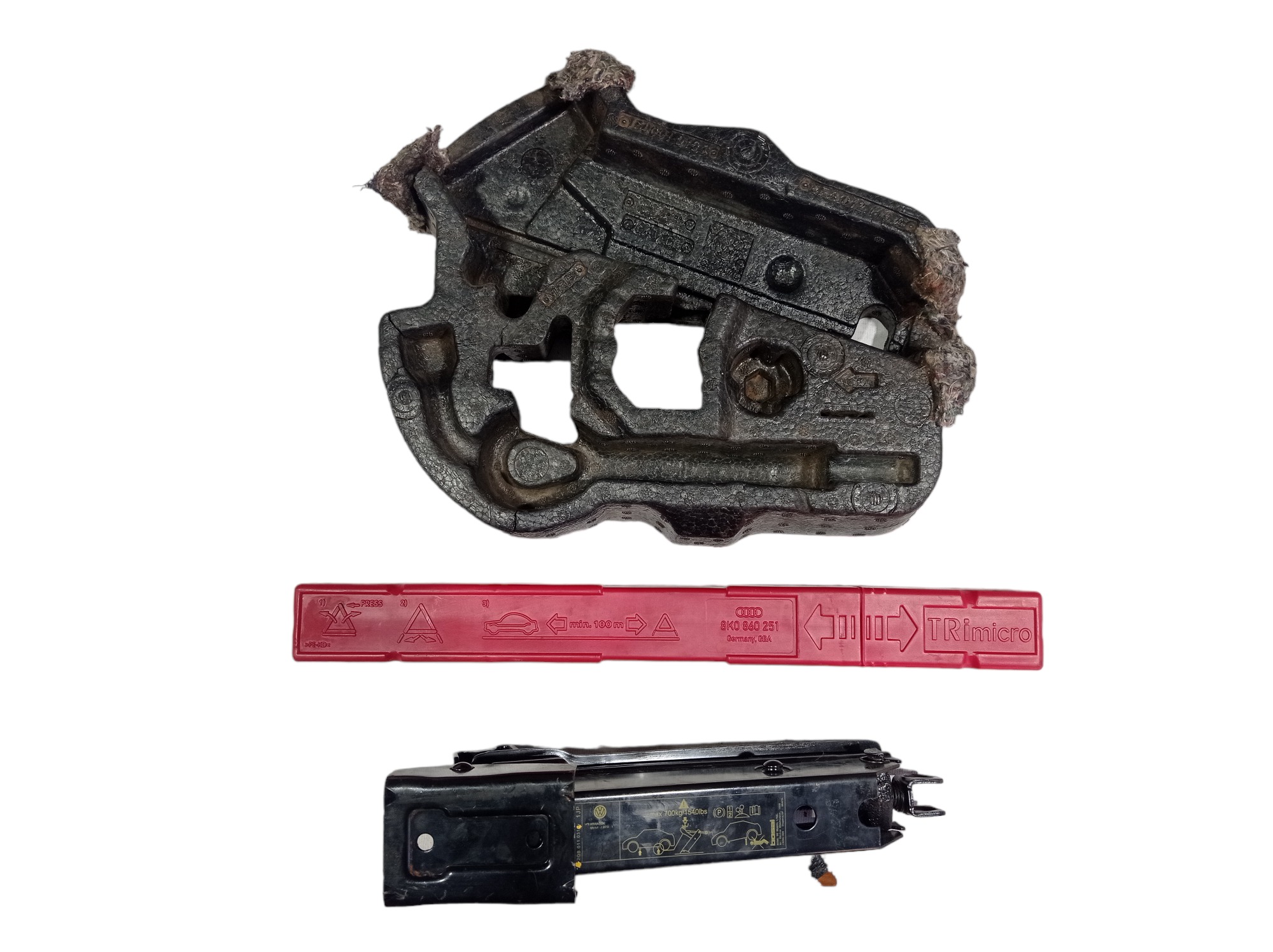 Kit Macaco chave de roda Vw Polo 2018 2qb011031 V329
