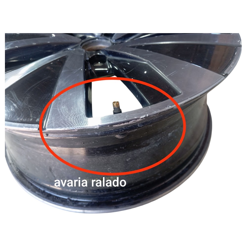 Roda Aro 18 Vw Taos Highline 1.4 2022 2024 V655 2