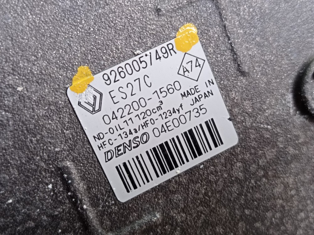 Compressor Ar Condicionado Renault Zoe Neo Int 2023 V617 7