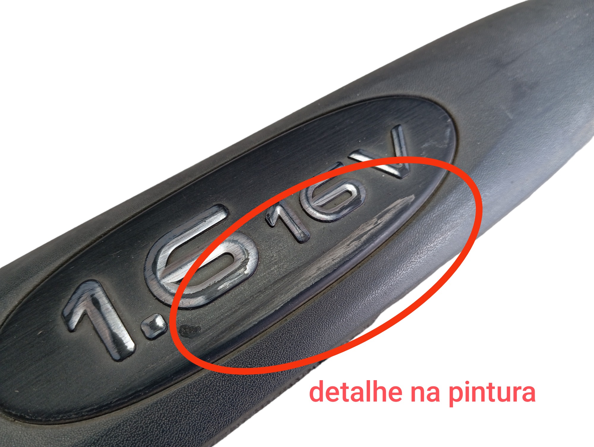Moldura Porta Dianteira Dianteira Renault Clio 2004 V235 Preto 7