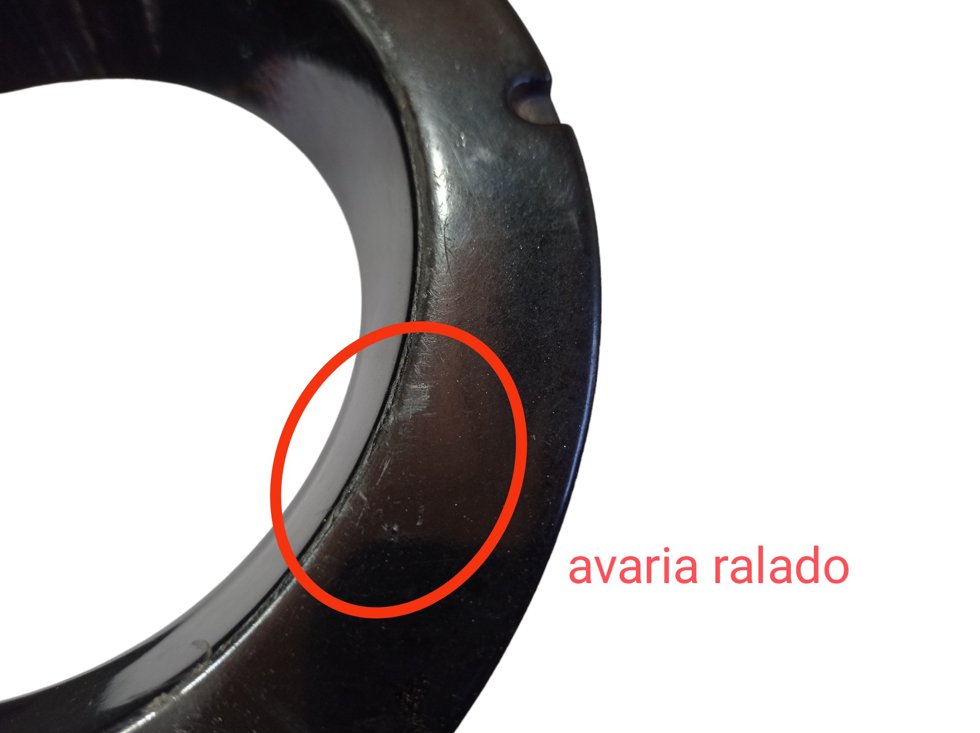 Moldura Farol Milha Esquerdo Range Rover 04 4.4 V8 V284 Preto Esquerdo 7