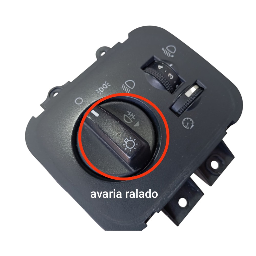 Botão Regulagem Farol Land Rover Discovery 3 2007 V635 2
