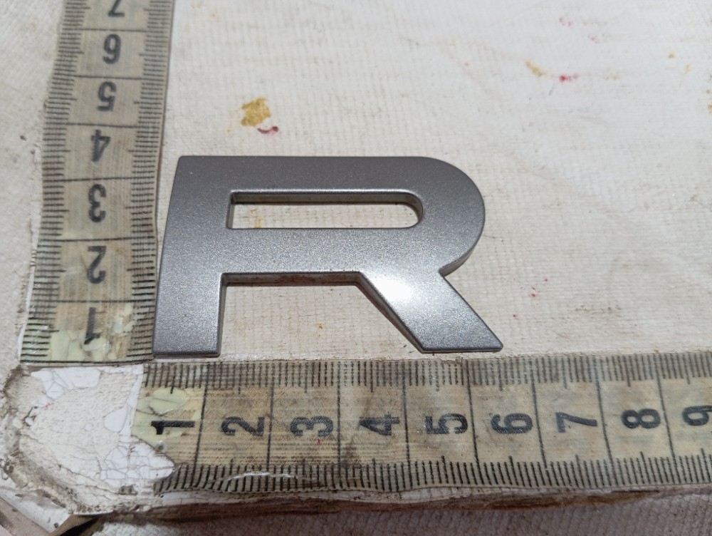 Emblema Letra R Capo Discovery Sport Hse 2016 A 2018 V611 6