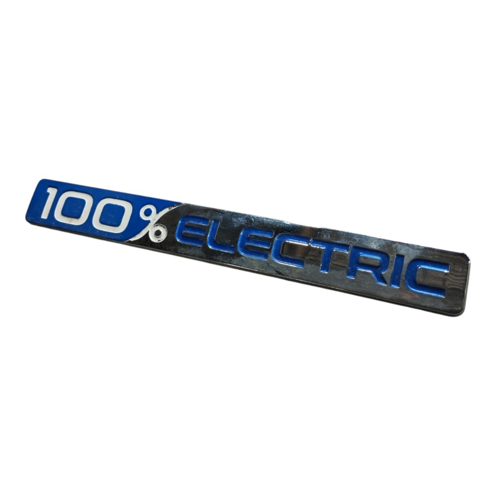Emblema 100% Eletric Porta Dianteira Jac Ejs1 2022 2023 V651 5