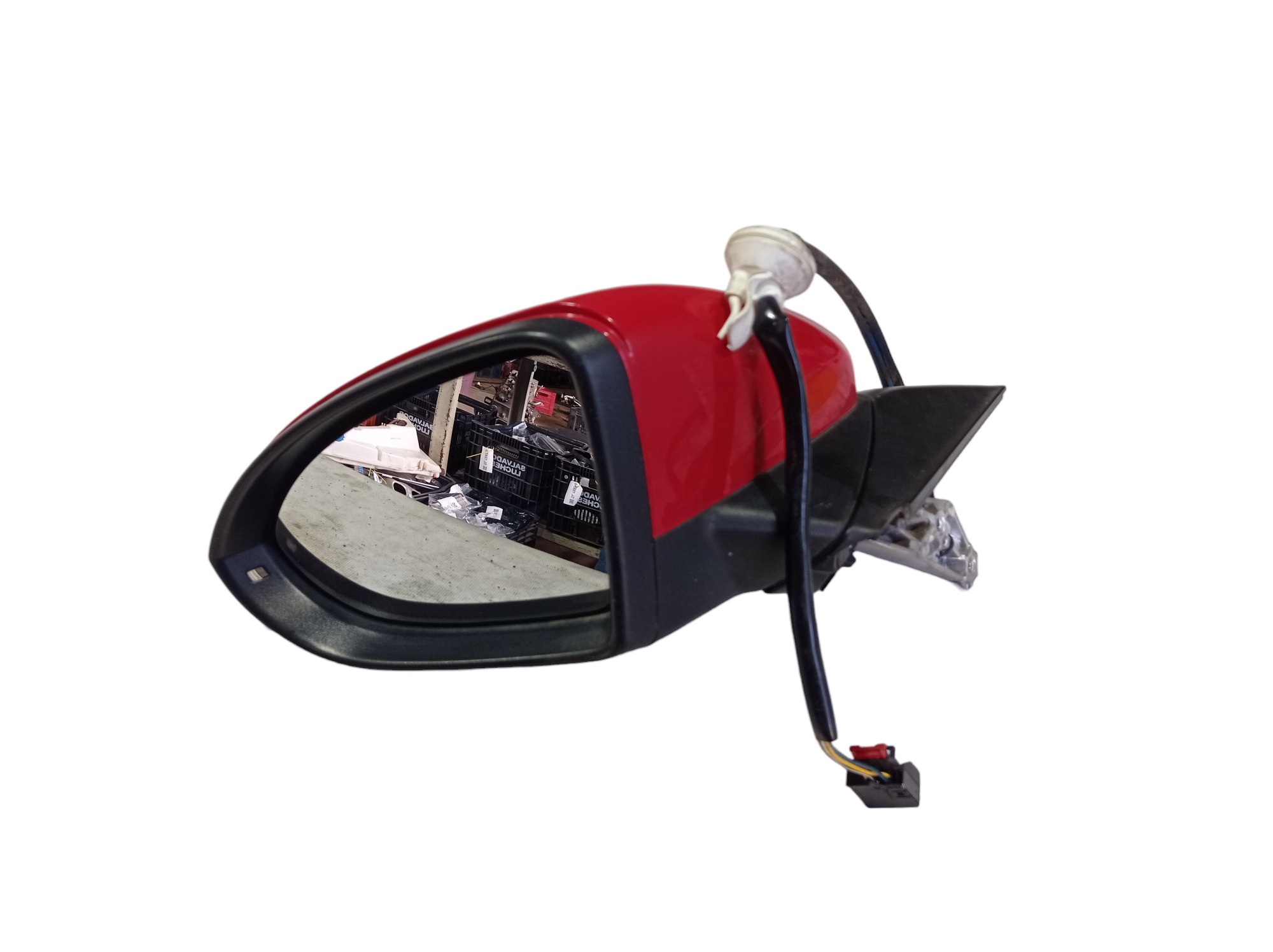 Retrovisor Esquerdo Vw Golf Tsi Comfortline 2017 V585 5