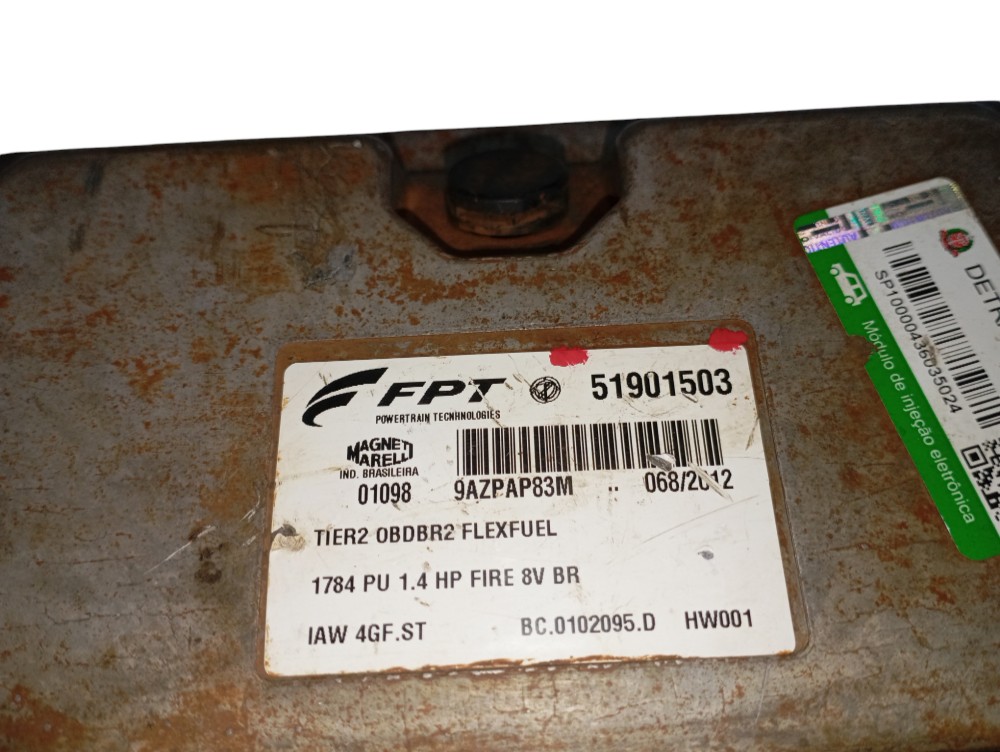 Módulo Injeção Eletrônica Fiat Strada 2012 V200 5