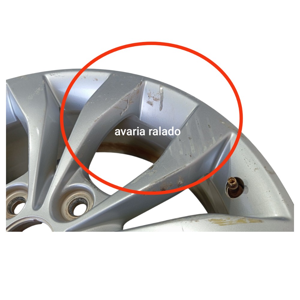 Roda Estepe Aro 17 Suzuki Grand Vitara 2012 A 2015 V649 6