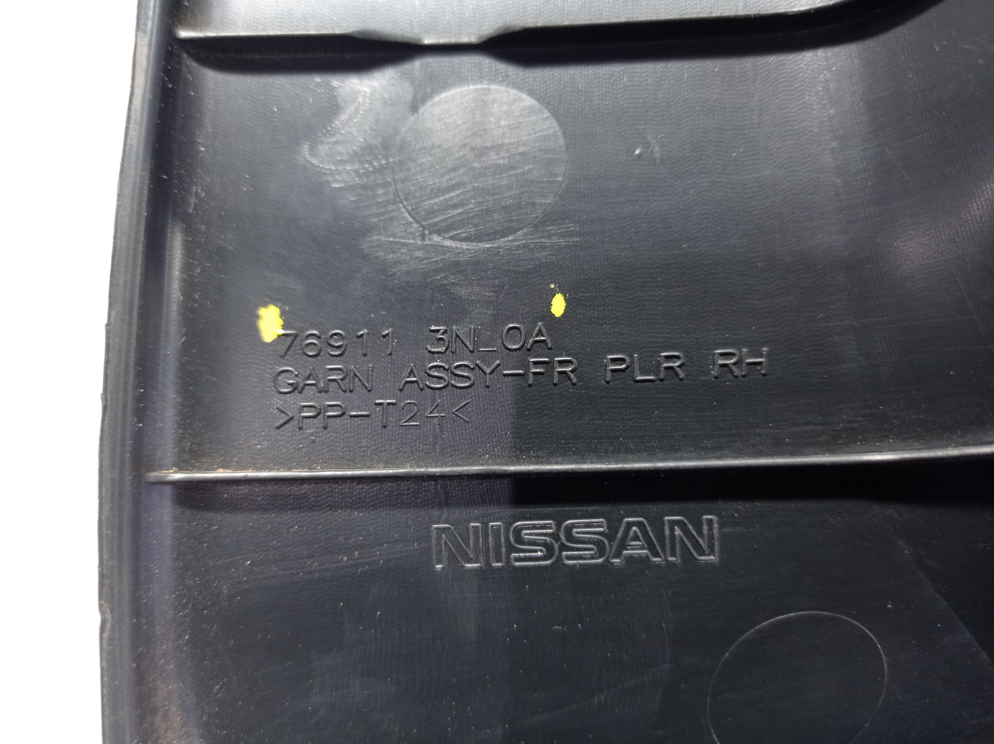 Acabamento Coluna Dianteira Direita Nissan Leaf 2022 V589 10