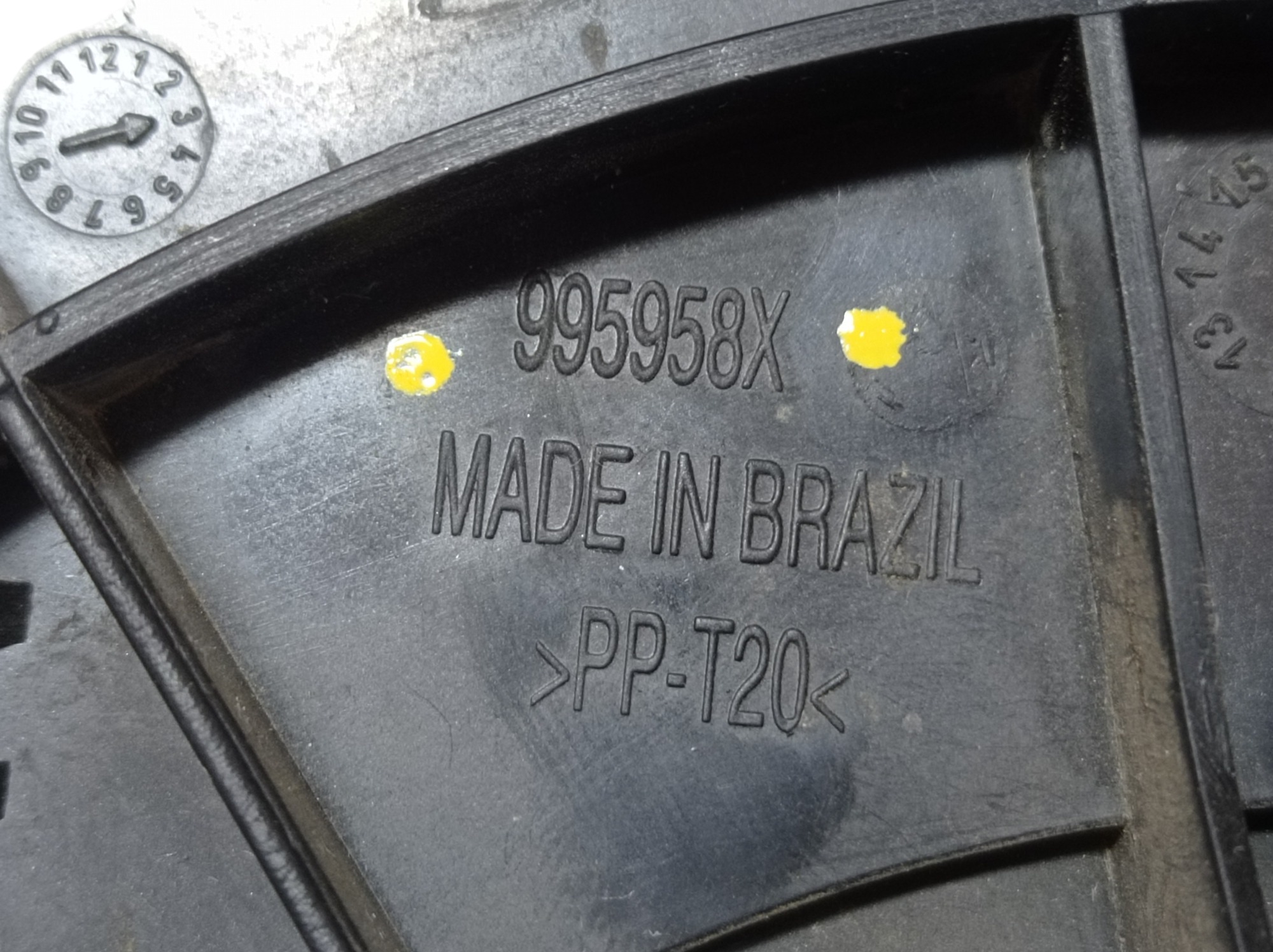 Motor Ventilador Ar Forçado Vw Saveiro 1.6 2012 V335 7