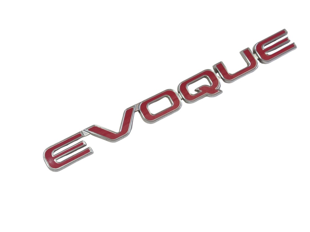 Emblema Letreiro Evoque Tampa Traseira Evoque 2012 2015 V603