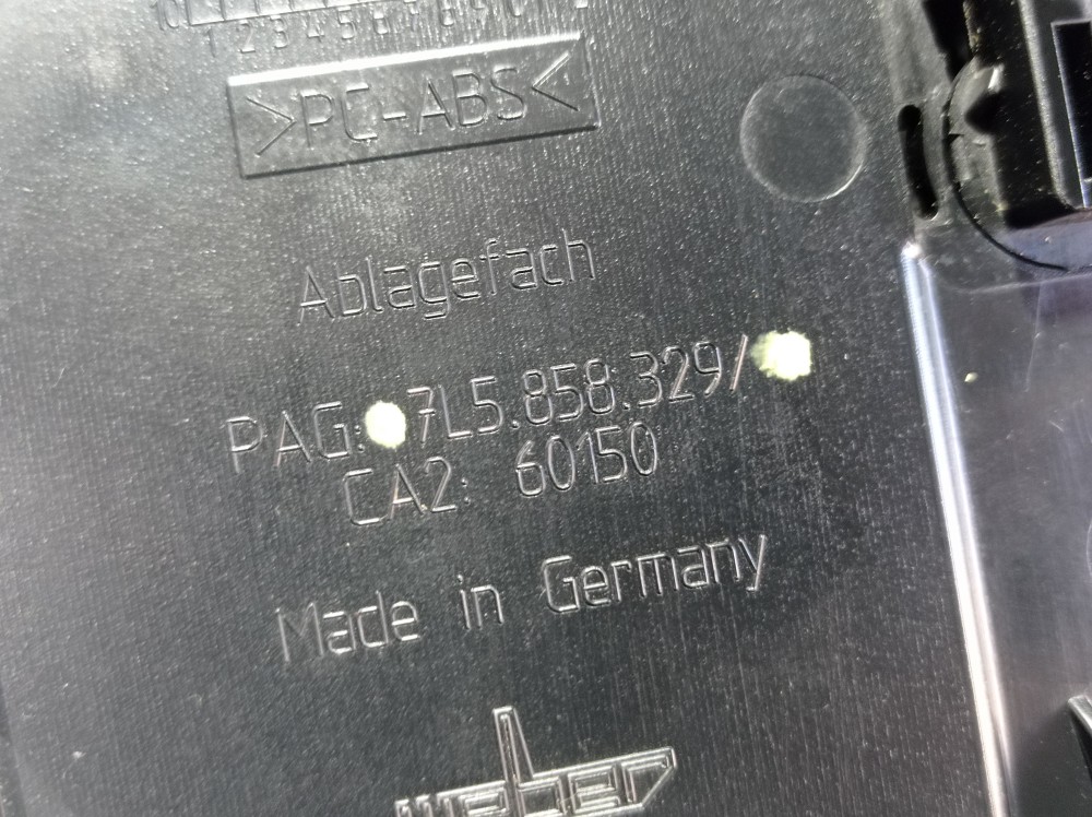 Cinzeiro Porta Treco Porsche Cayenne 2003 V371 7