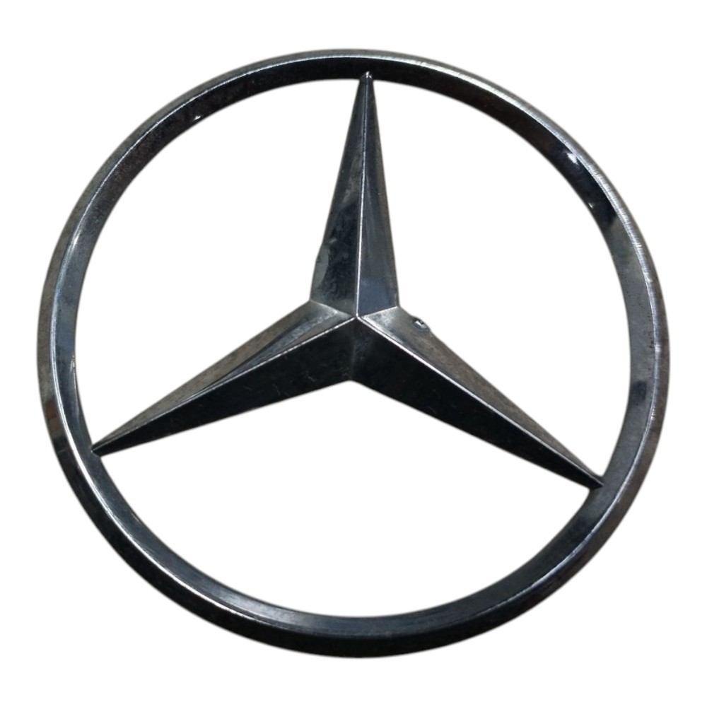 Emblema Traseiro Mercedes C180 2002 2007 V661 Prata 1