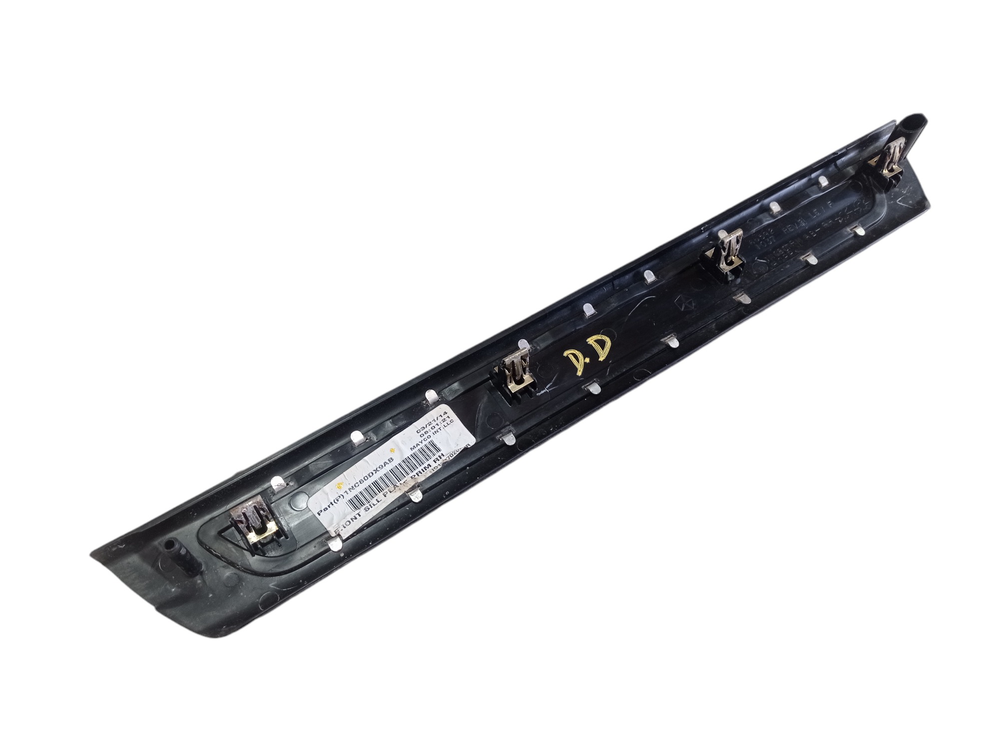 Soleira Porta Dianteira Direita Jeep Grand Cherokee 014 V604 Preto 7