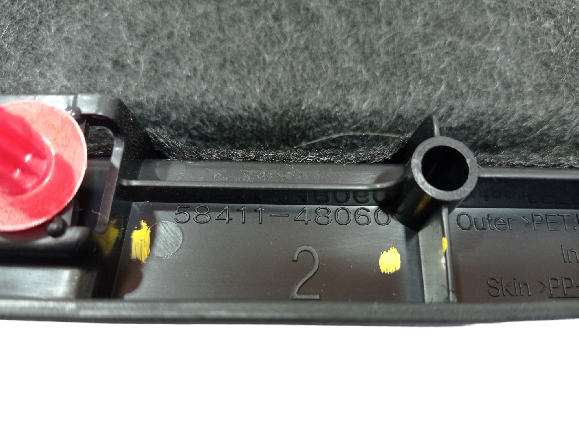 Acabamento Porta Malas Lexus Rx 450hl 2021 58411-48060 V576 5