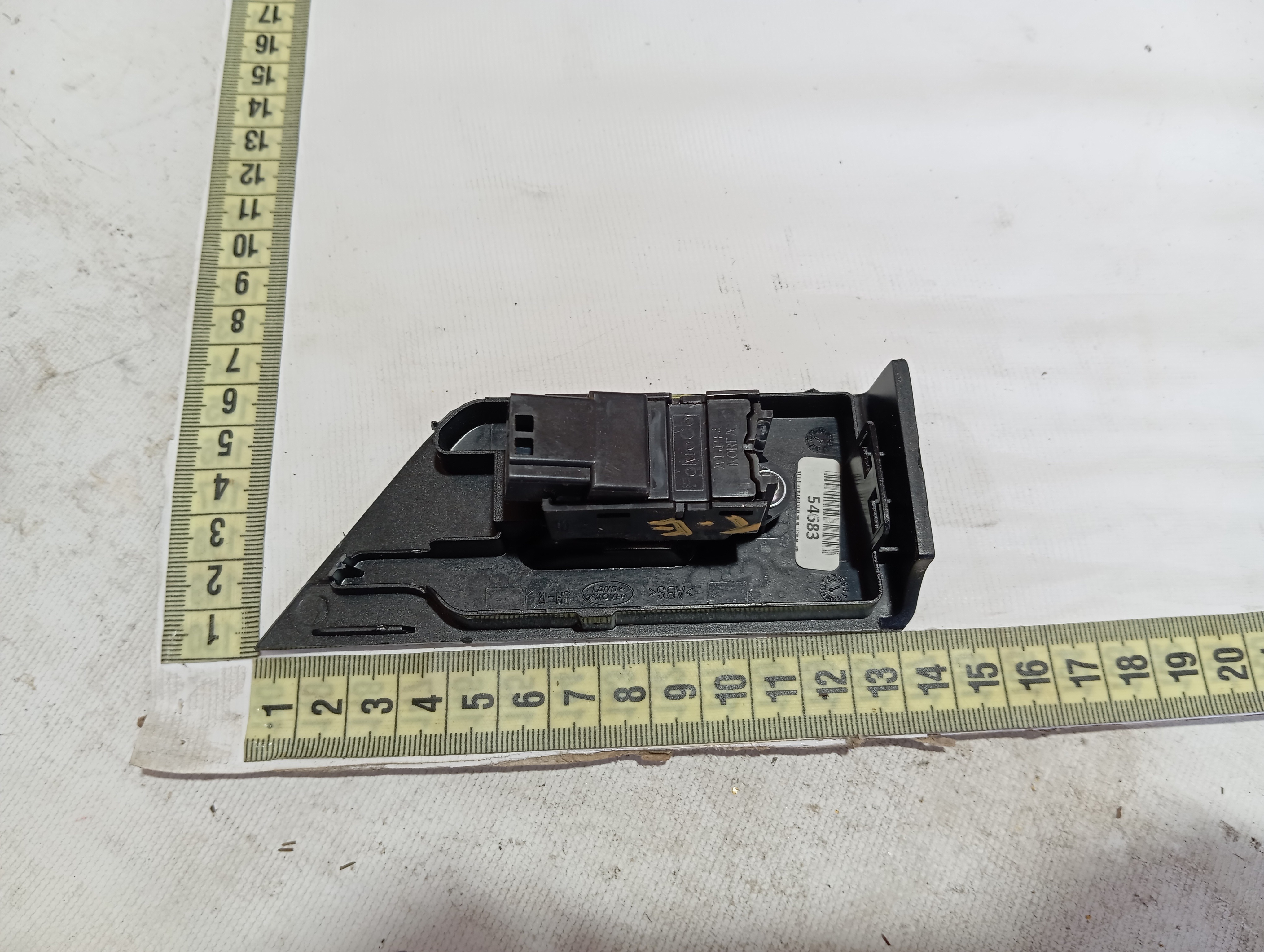 Botão Vidro Porta Tras Esquerda Range Rover Evoque 2015 V600 9