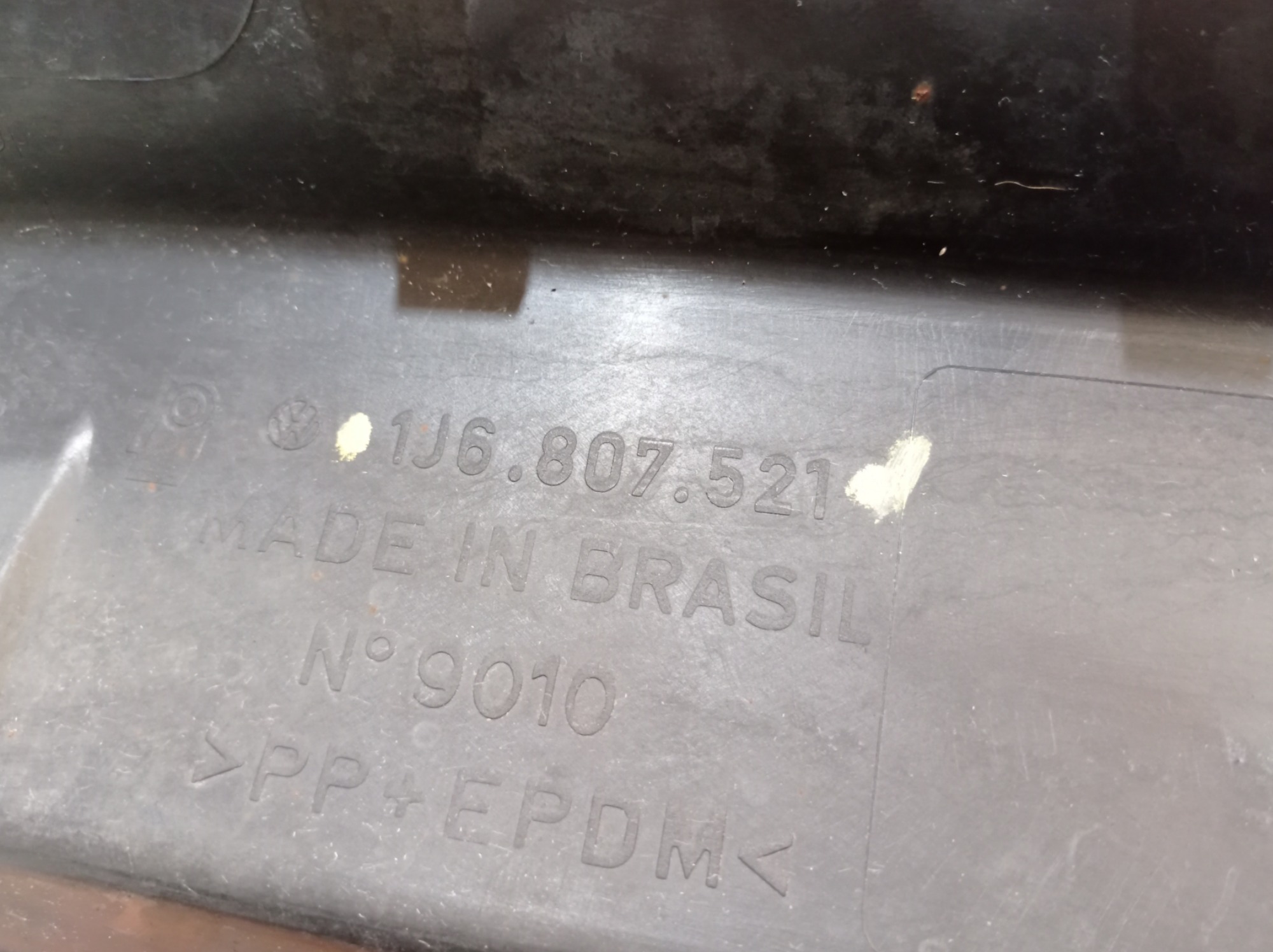 Spoiler Parachoque Traseiro Vw Golf 2006 1j6807521 V373 9